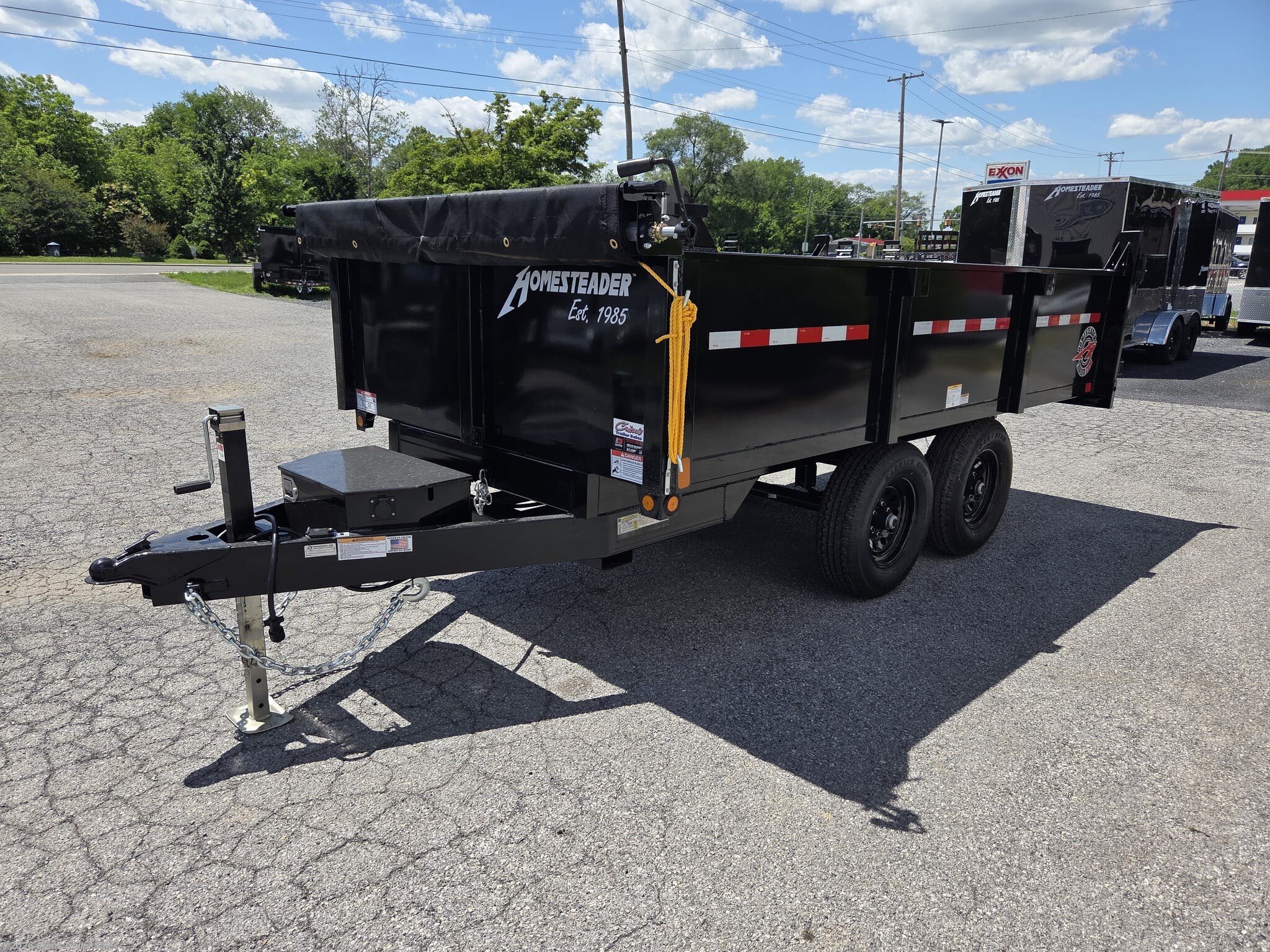 2026 Homesteader Dump Trailers 6X12 - New Dump Trailer for sale by Crims Trailer Sales in Front Royal, Virginia