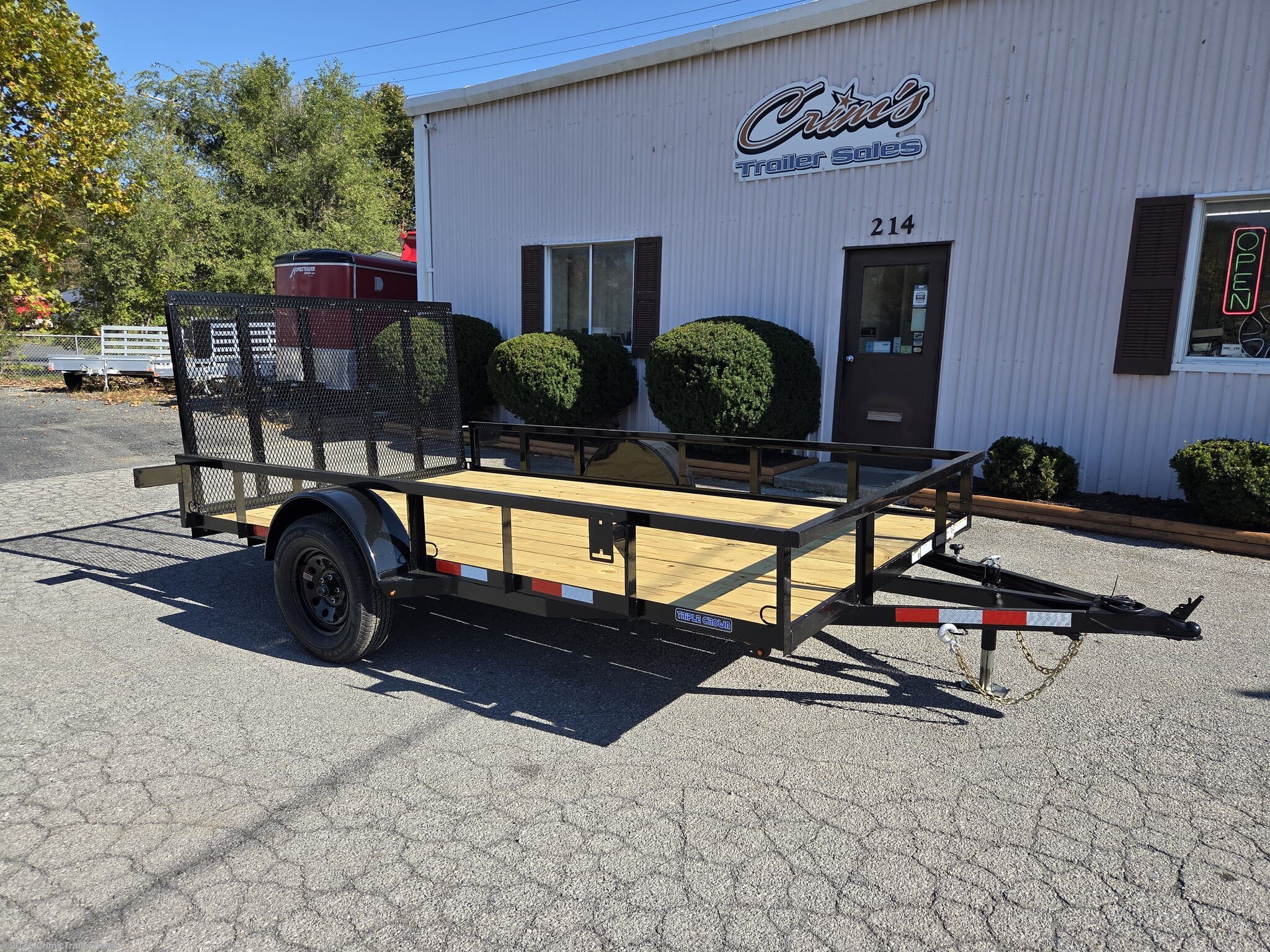2027 7×12 Utility Trailer