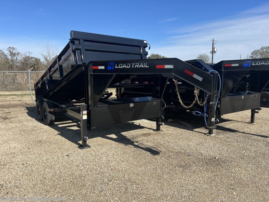New 2024 Load Trail DG 83&quot; x 16&apos; Tandem Axle Gooseneck Low-Pro Dump Trail available in Denham Springs, Louisiana