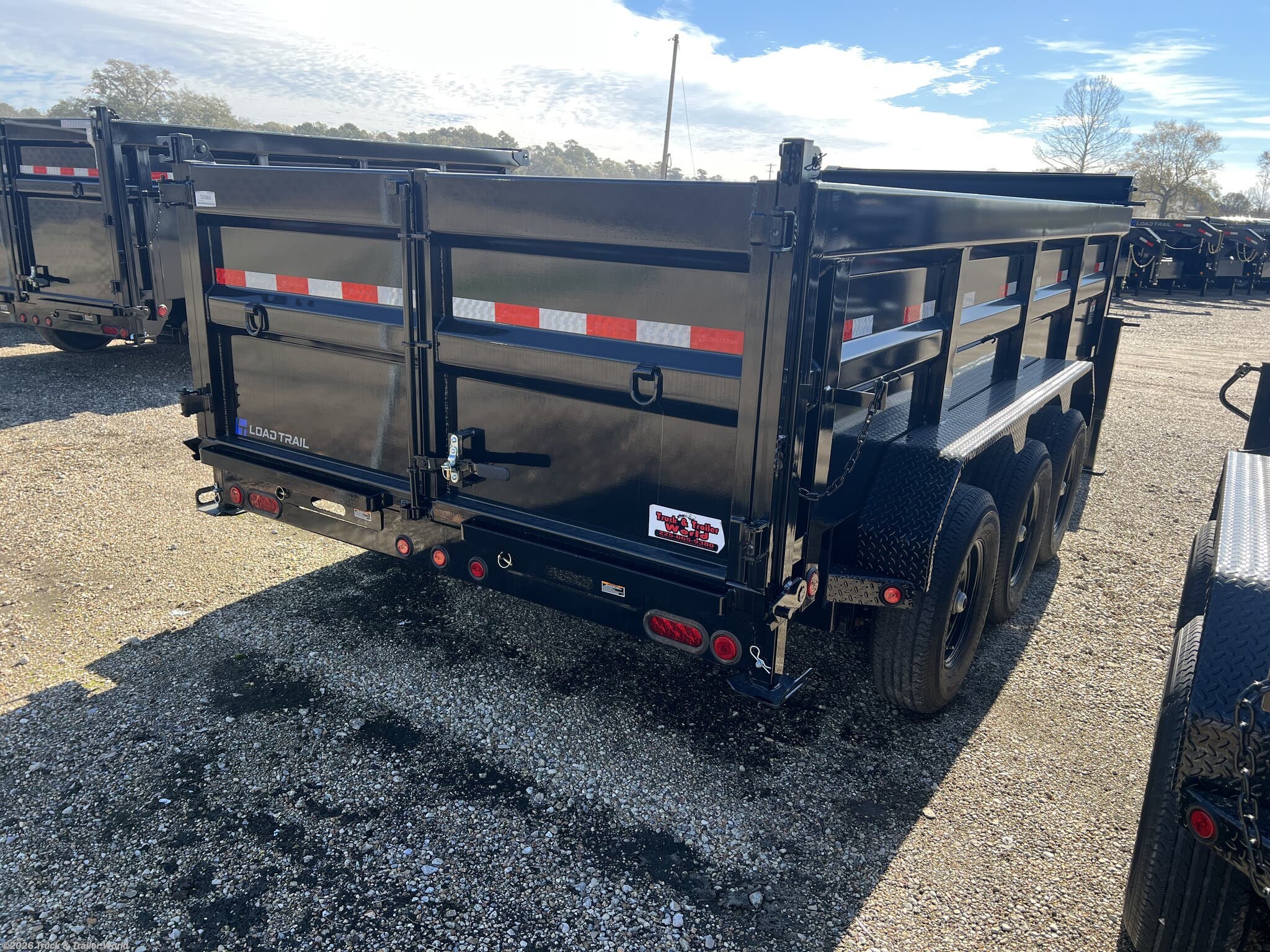 2024 DG 83" x 16' Triple Axle Gooseneck Low-Pro Dump Trail by Load Trail from Truck & Trailer World in Denham Springs, Louisiana