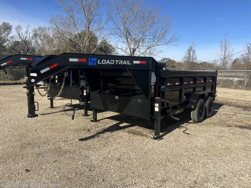 New 2024 Load Trail DG 83&quot; x 14&apos; Tandem Axle Gooseneck Low-Pro Dump Trail available in Denham Springs, Louisiana