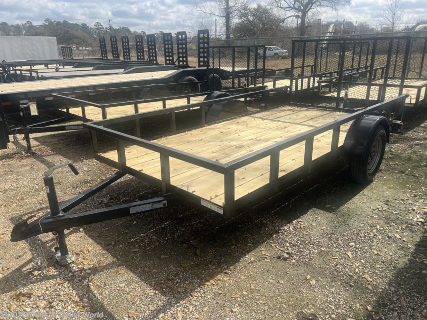 New 2025 Lone Wolf Trailers 6&apos; x 12&apos; Single Axle Utility available in Denham Springs, Louisiana