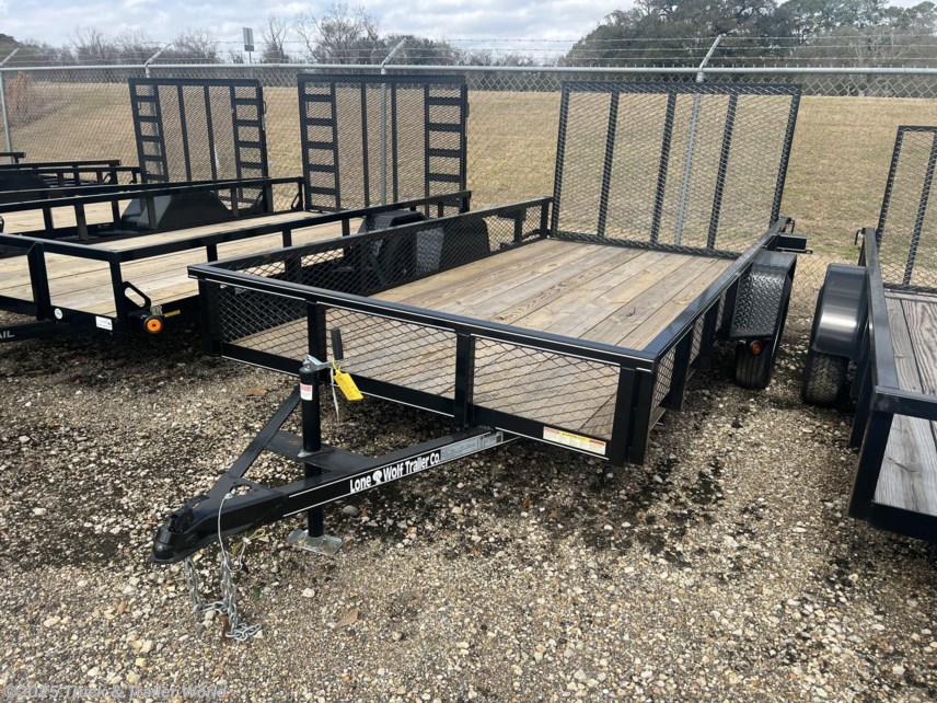 New 2025 Lone Wolf Trailers 6&apos; x 12&apos; Single Axle Heavy Duty Utility available in Denham Springs, Louisiana