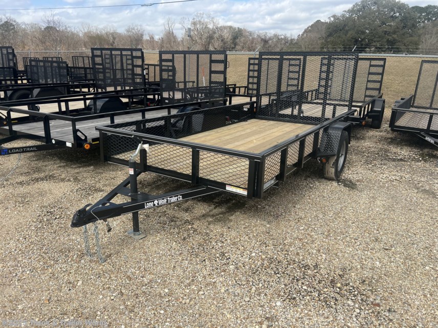New 2025 Lone Wolf Trailers 6&apos; x 12&apos; Single Axle Heavy Duty Utility available in Denham Springs, Louisiana