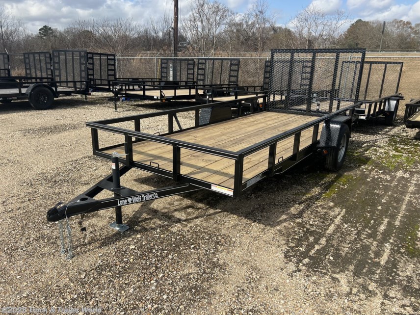 New 2025 Lone Wolf Trailers 6&apos; x 14&apos; Single Axle Heavy Duty Utility available in Denham Springs, Louisiana