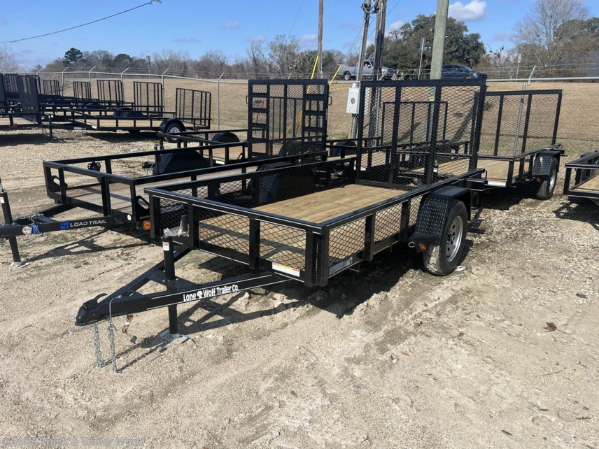 New 2025 Lone Wolf Trailers 5&apos; x 10&apos; Single Axle Heavy Duty Utility available in Denham Springs, Louisiana