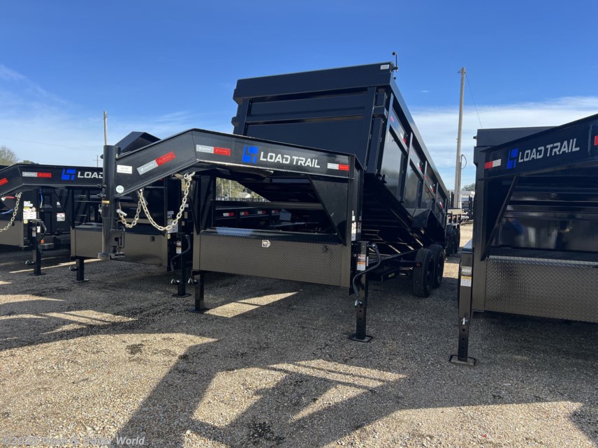 New 2025 Load Trail DG 83&quot; x 16&apos; Tandem Axle Gooseneck Low-Pro Dump Trail available in Denham Springs, Louisiana