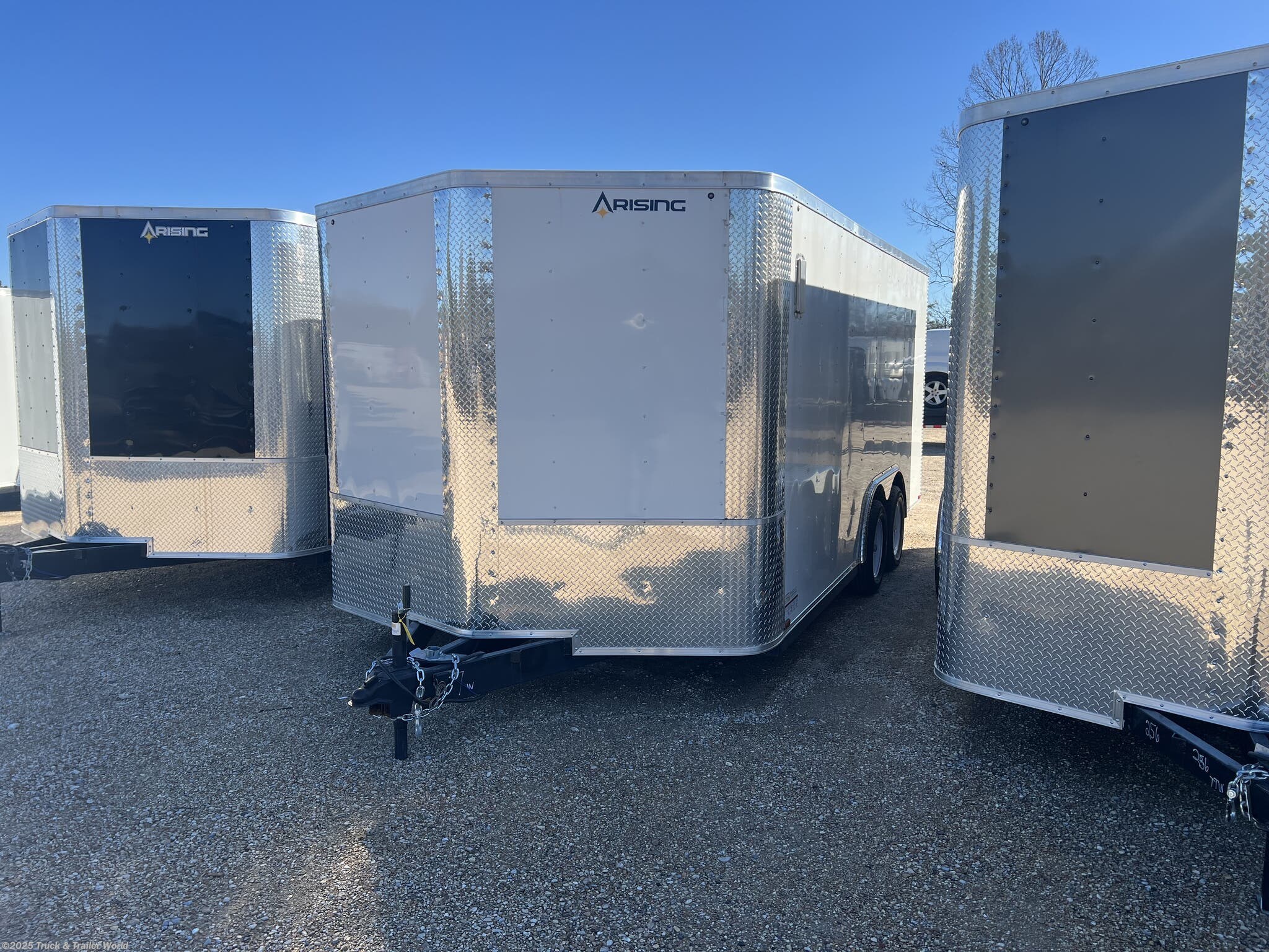 2024 Arising 8.5&apos; x 16&apos; Tandem Axle Enclosed - New Cargo Trailer for sale by Truck & Trailer World in Denham Springs, Louisiana