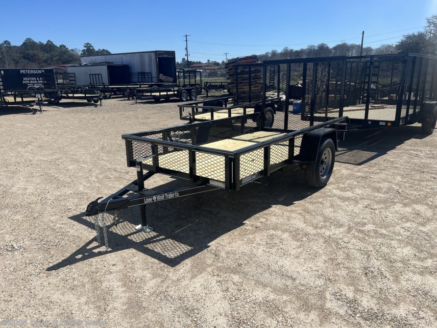 New 2025 Lone Wolf Trailers 5&apos; x 10&apos; Single Axle Heavy Duty Utility available in Denham Springs, Louisiana