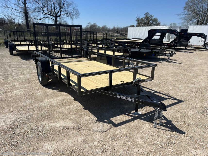 New 2025 Lone Wolf Trailers 6&apos; x 12&apos; Single Axle Heavy Duty Utility available in Denham Springs, Louisiana