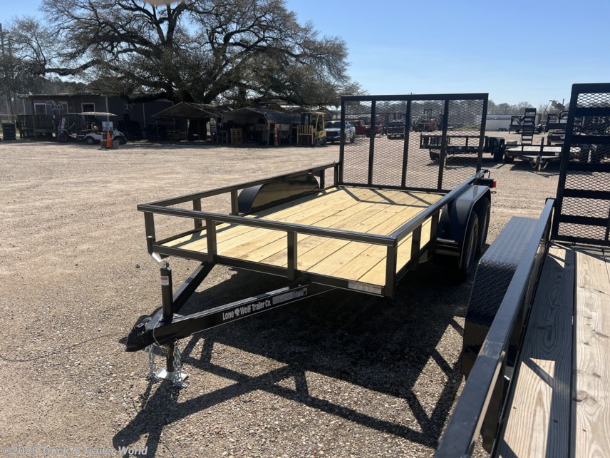 New 2025 Lone Wolf Trailers 77&quot; x 12&apos; Tandem Axle Utility available in Denham Springs, Louisiana