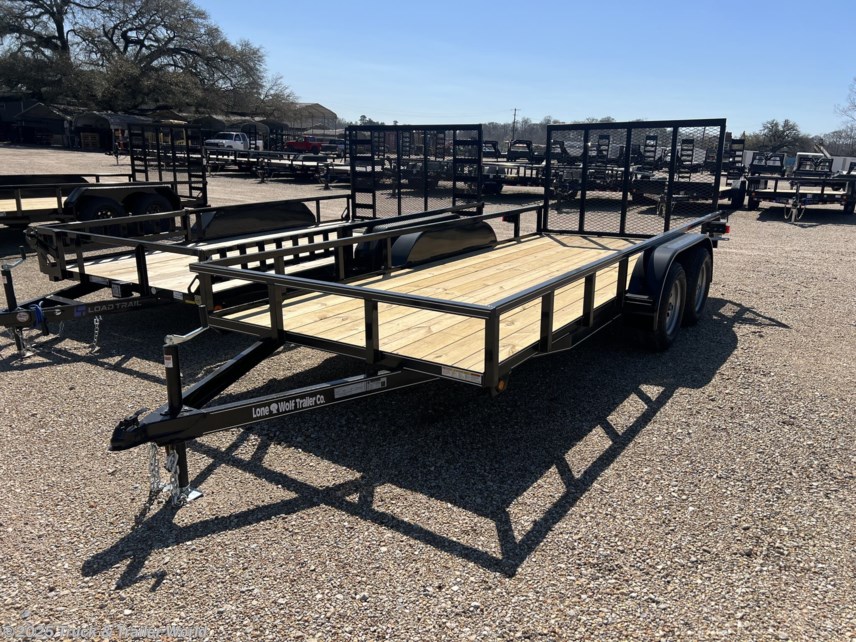 New 2025 Lone Wolf Trailers 77&quot; x 16&apos; Tandem Axle Utility available in Denham Springs, Louisiana