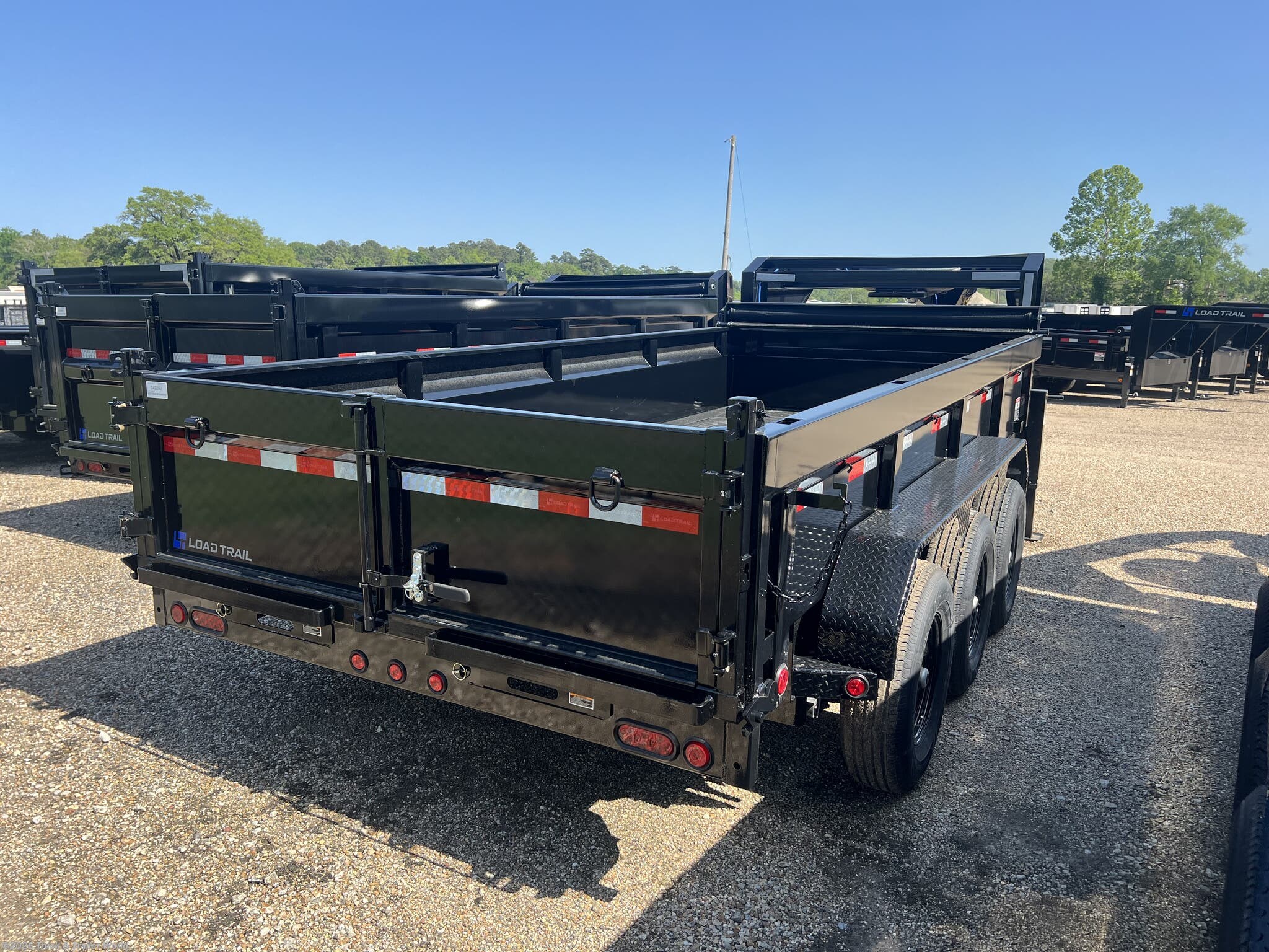 2025 DG 83" x 16' Triple Axle Gooseneck Low-Pro Dump Trail by Load Trail from Truck & Trailer World in Denham Springs, Louisiana