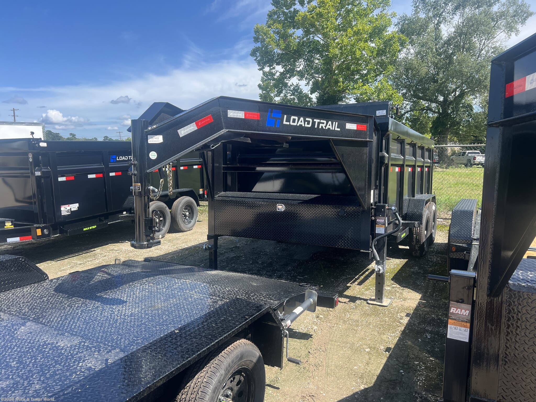 2025 Load Trail DG 83" x 14' Tandem Axle Gooseneck Low-Pro Dump Trail - New Dump Trailer for sale by Truck & Trailer World in Denham Springs, Louisiana
