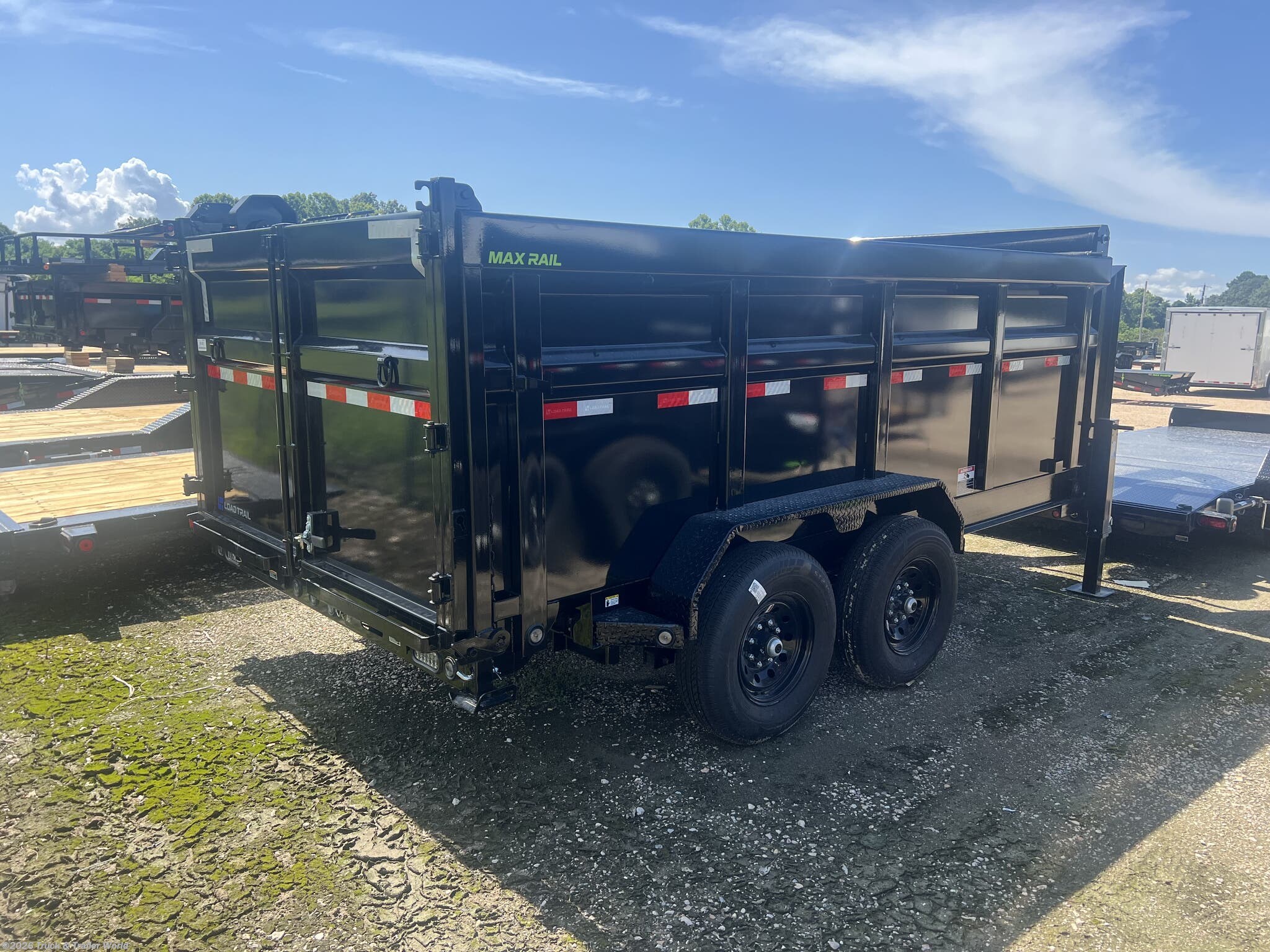 2025 DG 83" x 14' Tandem Axle Gooseneck Low-Pro Dump Trail by Load Trail from Truck & Trailer World in Denham Springs, Louisiana