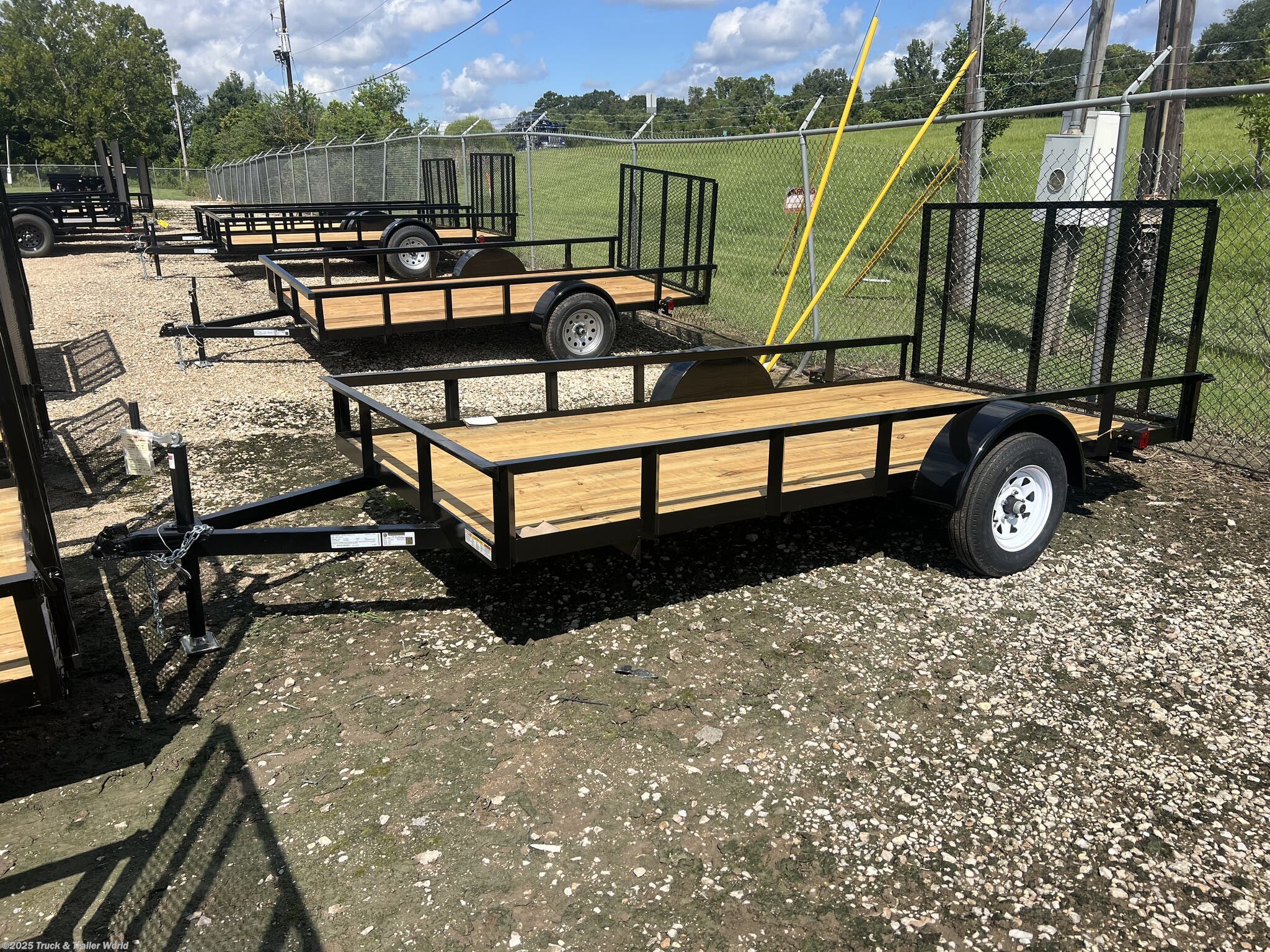 2025 Lone Wolf Trailers 6' x 12' Single Axle Utility