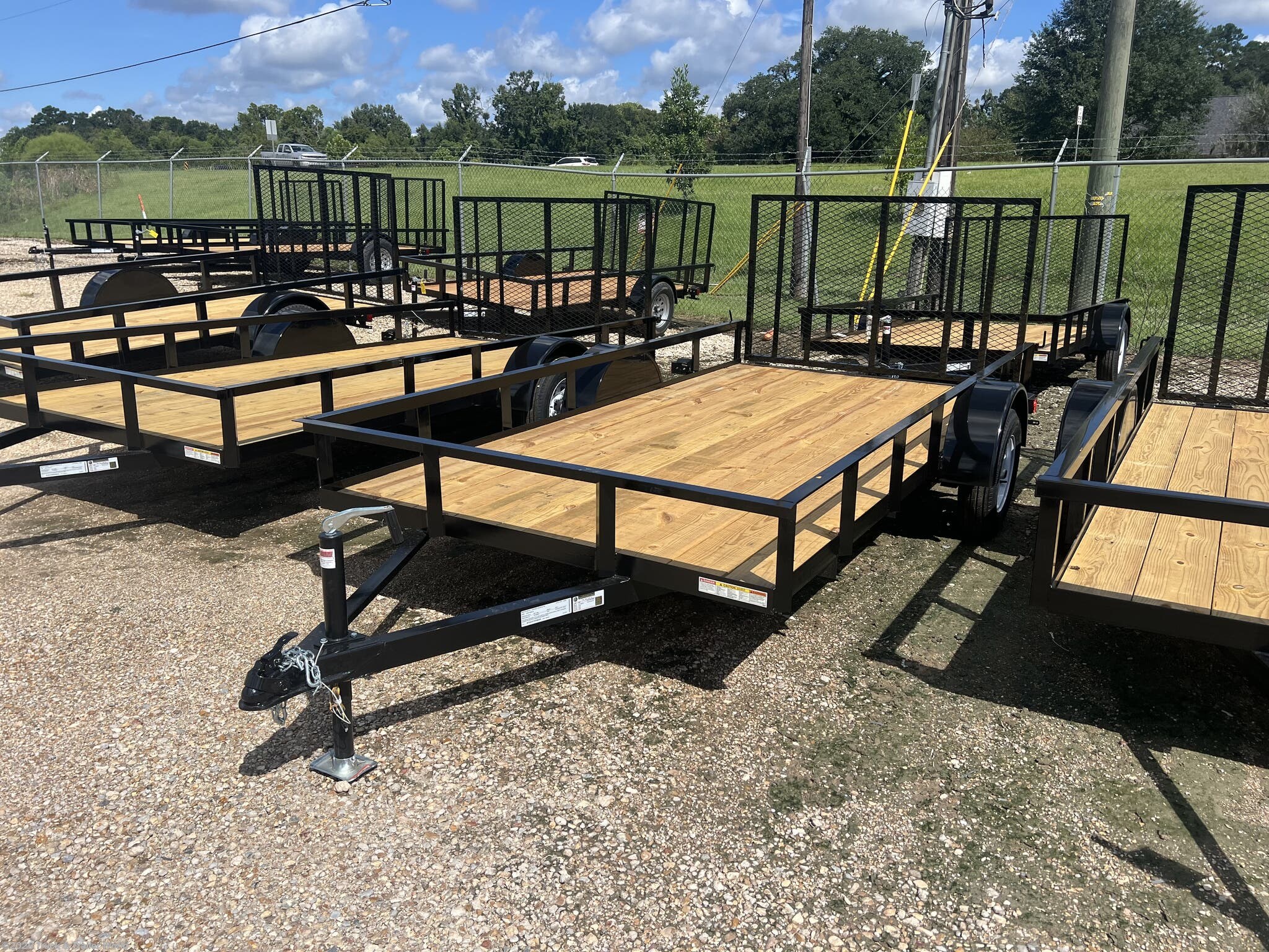 2025 Lone Wolf Trailers 6' x 12' Single Axle Utility - New Utility Trailer for sale by Truck & Trailer World in Denham Springs, Louisiana