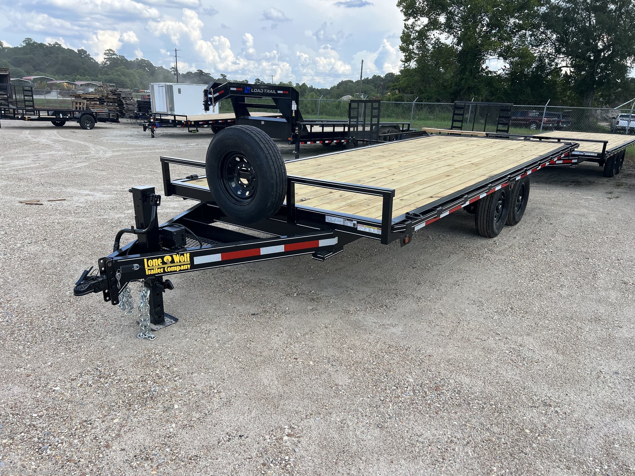 2025 Lone Wolf Trailers 102" x 20' Tandem Deckover
