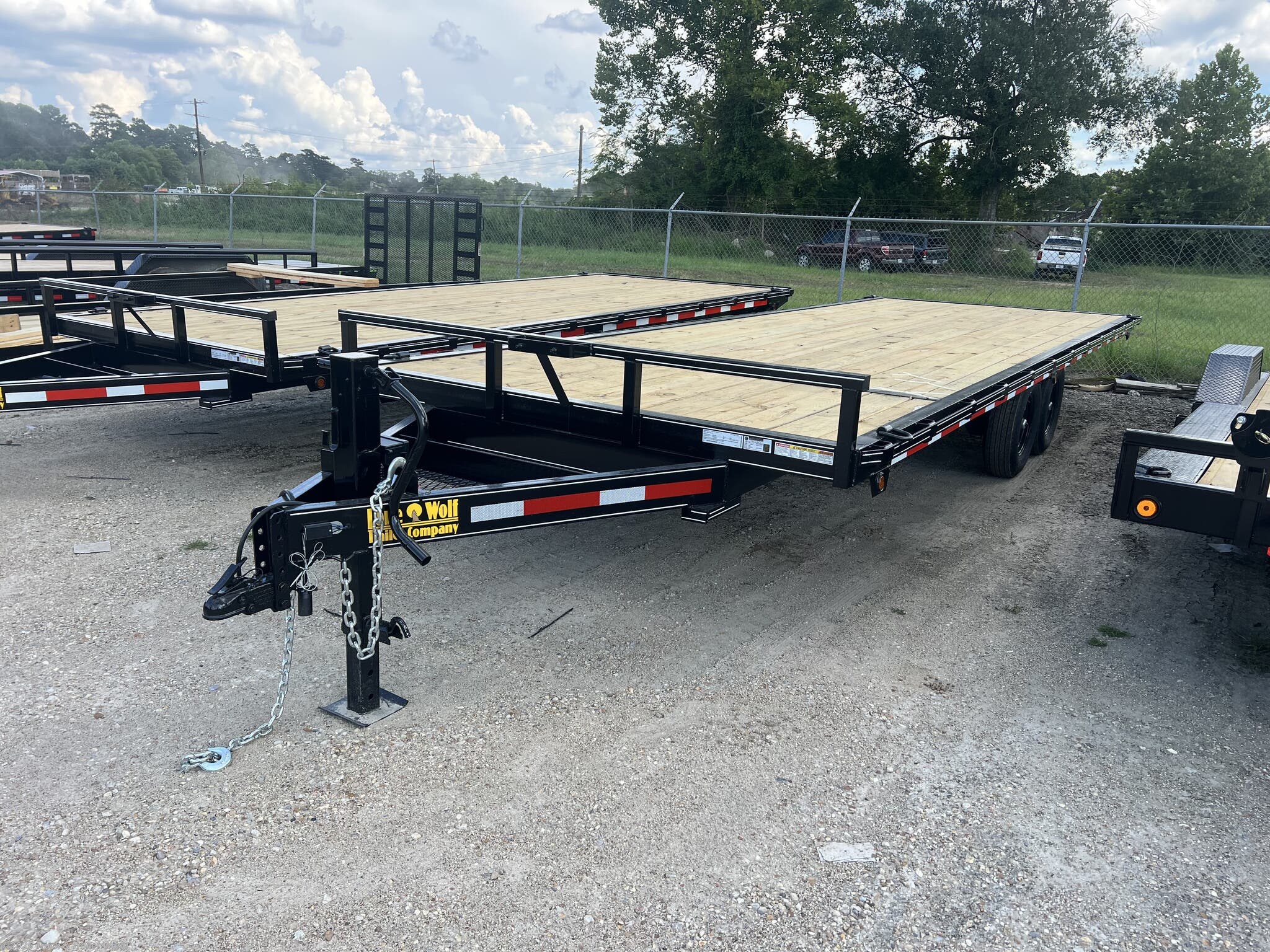 2025 Lone Wolf Trailers 102" x 24' Tandem Deckover