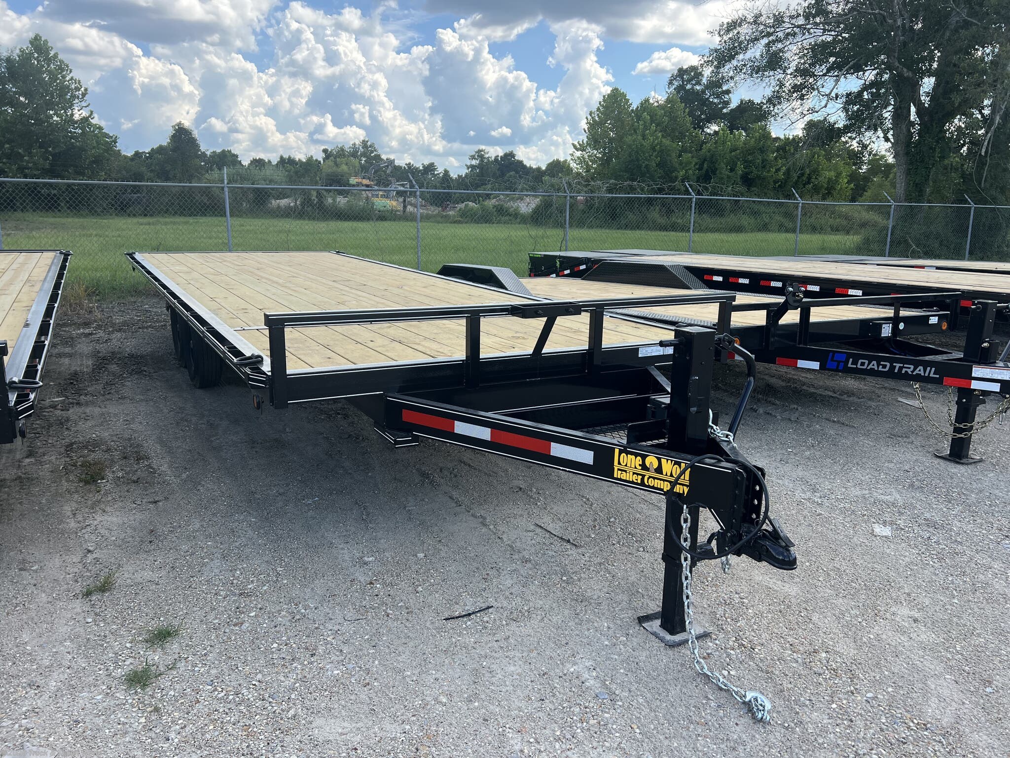 2025 Lone Wolf Trailers 102" x 24' Tandem Deckover - New Deckover/Flat Deck Trailer for sale by Truck & Trailer World in Denham Springs, Louisiana