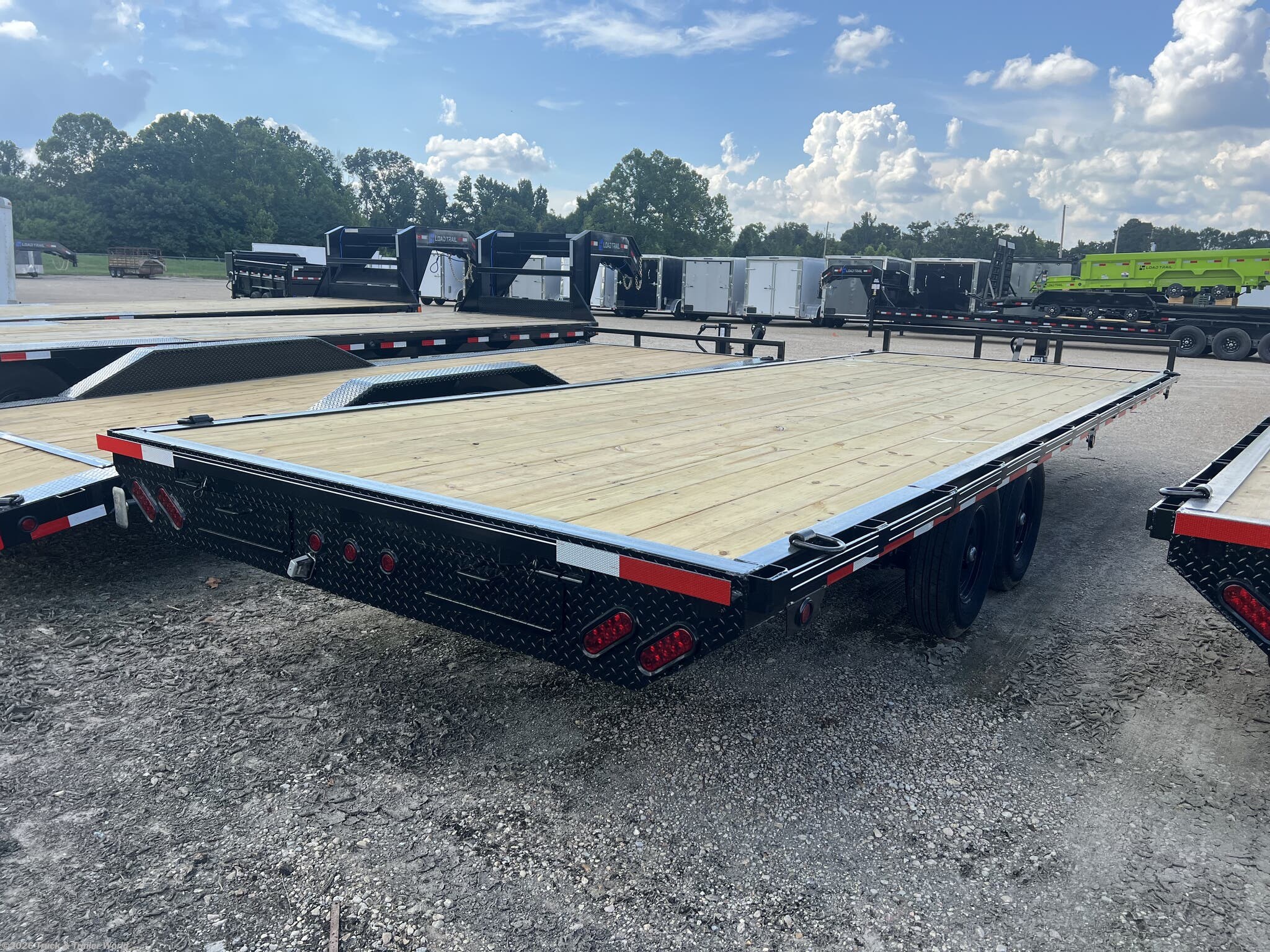 2025 102" x 24' Tandem Deckover by Lone Wolf Trailers from Truck & Trailer World in Denham Springs, Louisiana