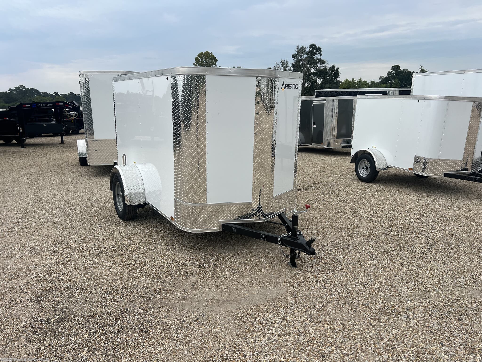 2026 Arising 5' x 8' Single Axle Enclosed