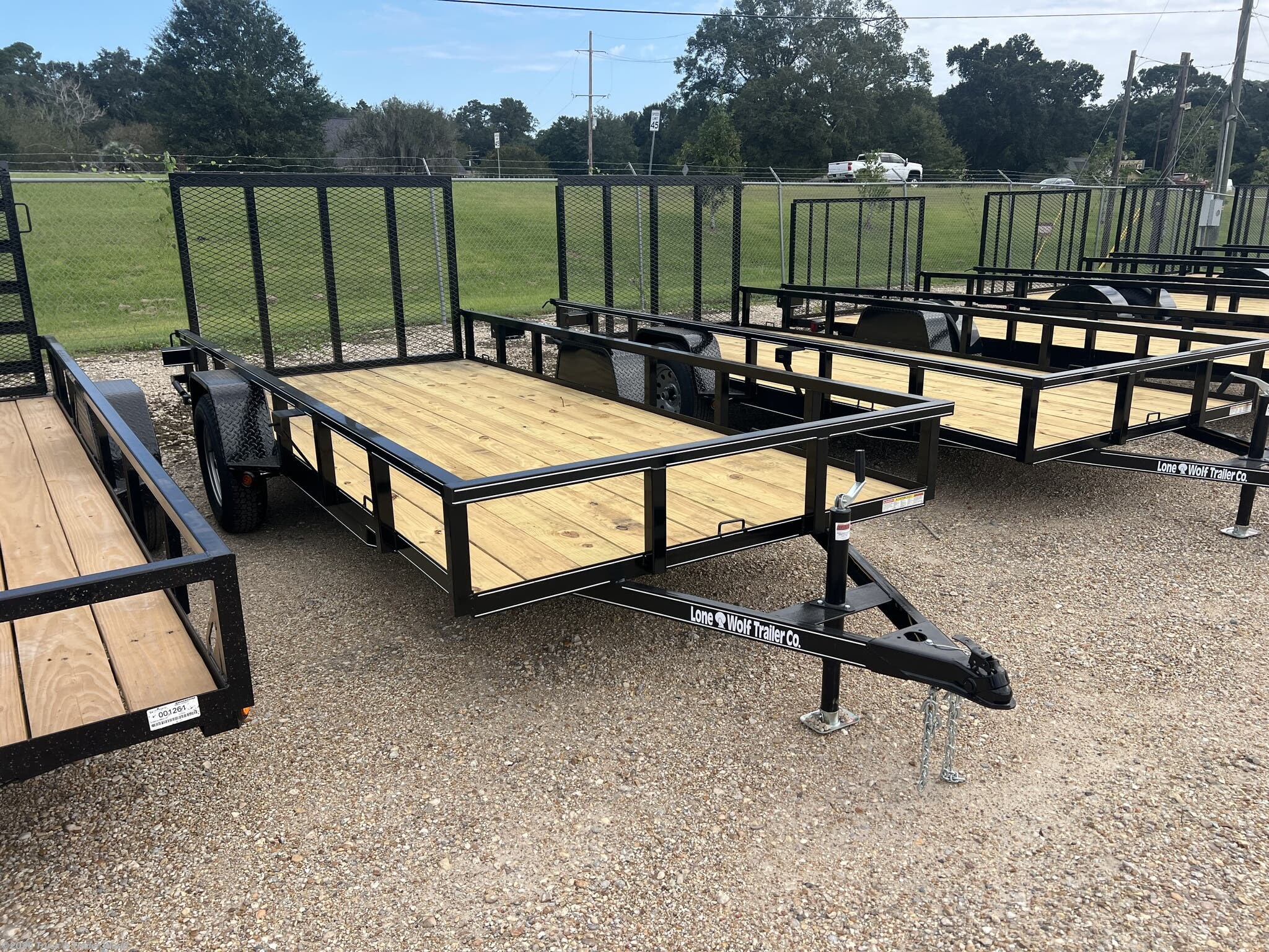 2025 Lone Wolf Trailers 6' x 14' Single Axle Heavy Duty Utility - New Utility Trailer for sale by Truck & Trailer World in Denham Springs, Louisiana