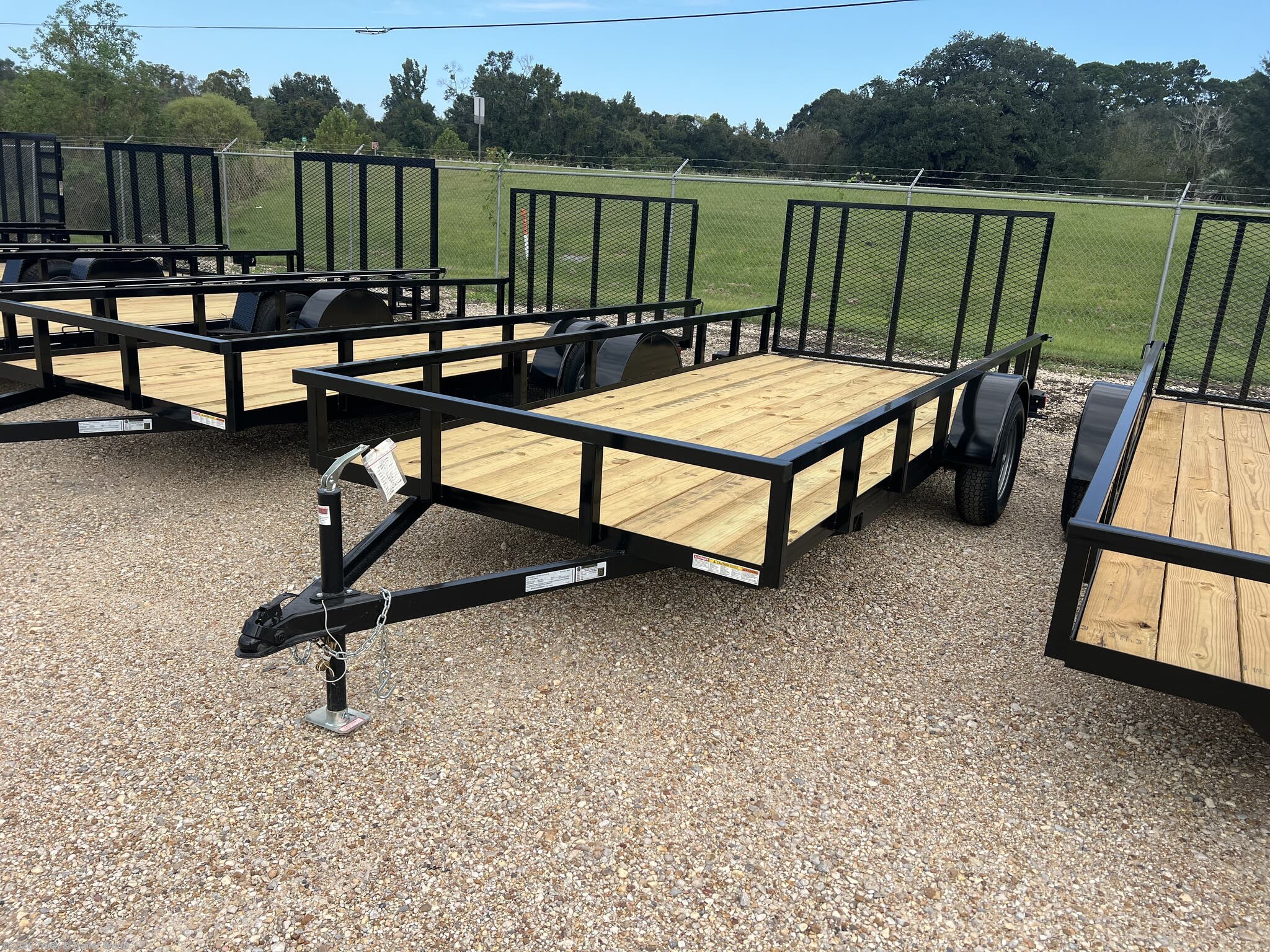 2025 Lone Wolf Trailers 6' x 14' Single Axle Utility - New Utility Trailer for sale by Truck & Trailer World in Denham Springs, Louisiana