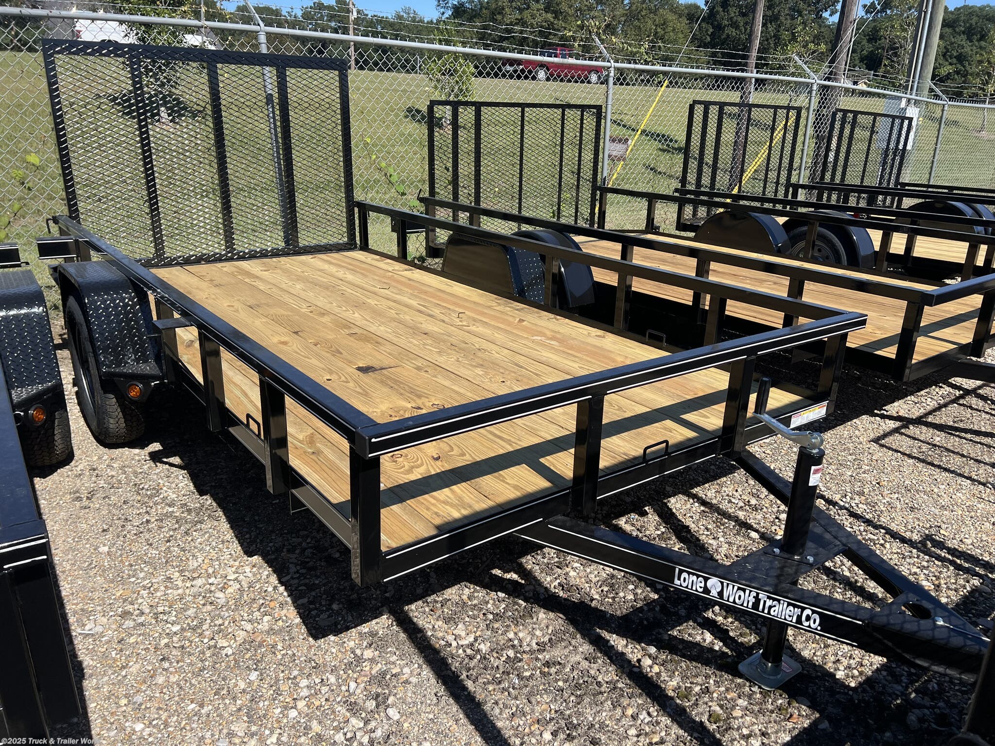 2025 Lone Wolf Trailers 6&apos; x 12&apos; Single Axle Heavy Duty Utility - New Utility Trailer for sale by Truck & Trailer World in Denham Springs, Louisiana