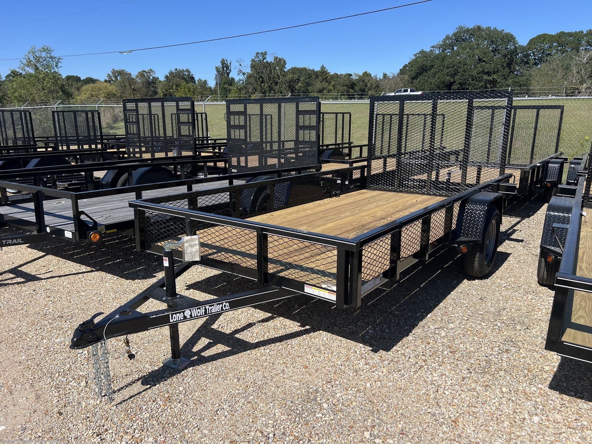 2026 Lone Wolf Trailers 6' x 12' Single Axle Heavy Duty Utility