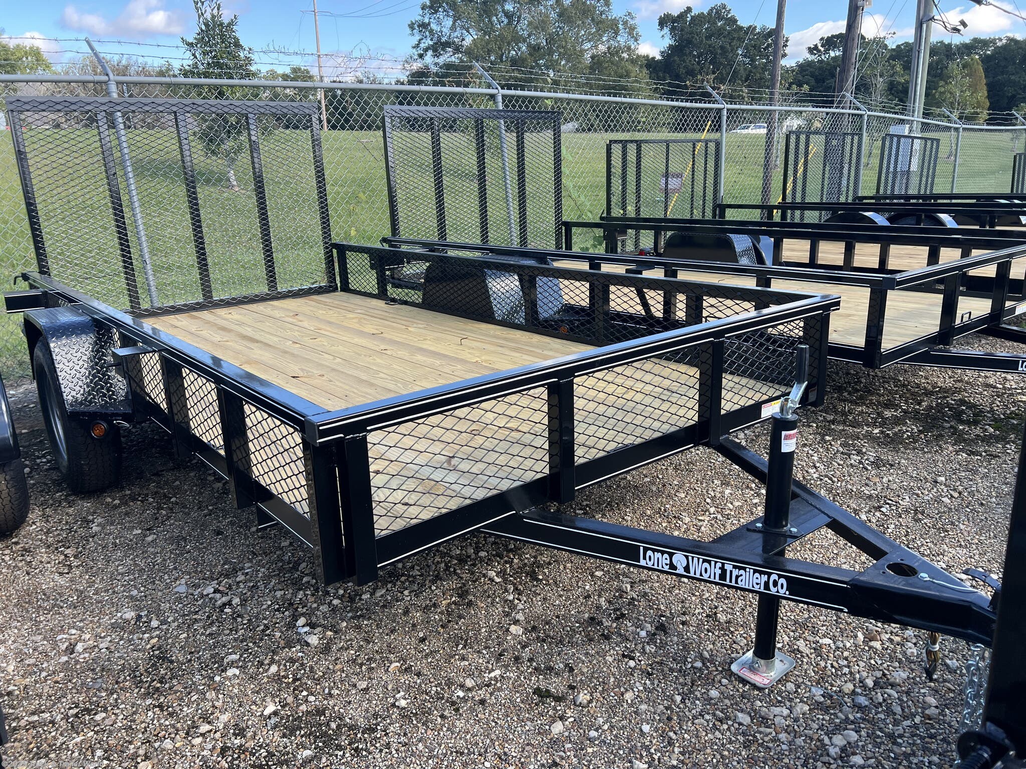2026 Lone Wolf Trailers 6&apos; x 12&apos; Single Axle Heavy Duty Utility - New Utility Trailer for sale by Truck & Trailer World in Denham Springs, Louisiana
