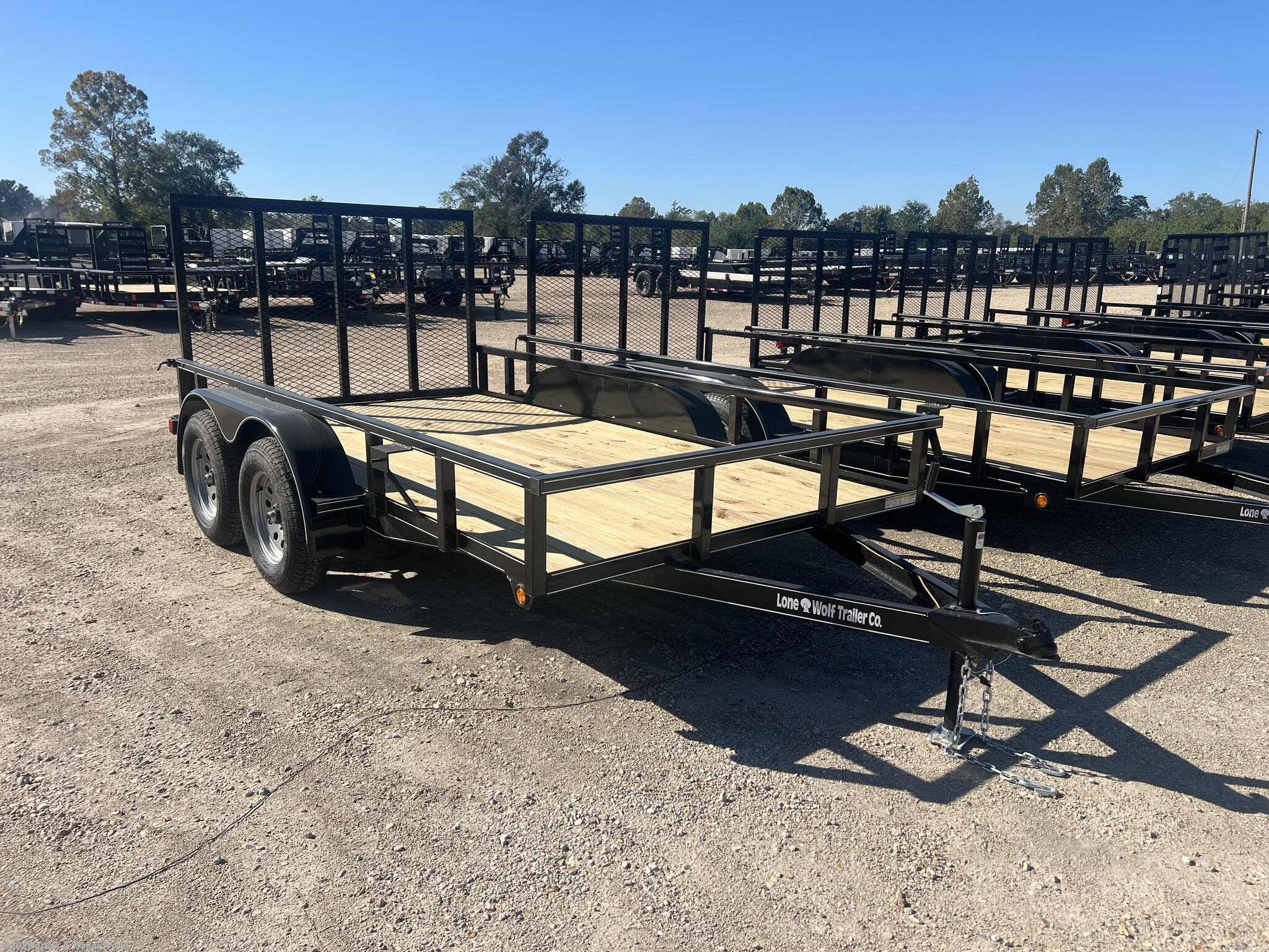 New 2026 Lone Wolf Trailers 77&apos; x 12&apos; Tandem Axle Utility available in Denham Springs, Louisiana
