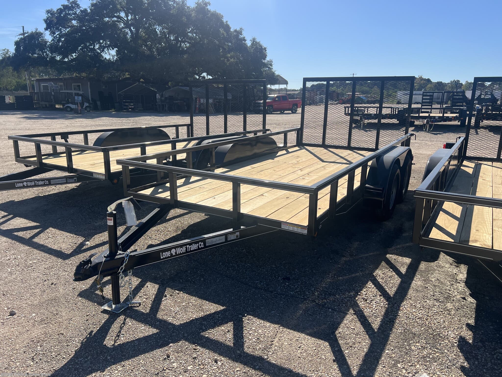2025 Lone Wolf Trailers 77&apos; x 14&apos; Tandem Axle Utility - New Utility Trailer for sale by Truck & Trailer World in Denham Springs, Louisiana