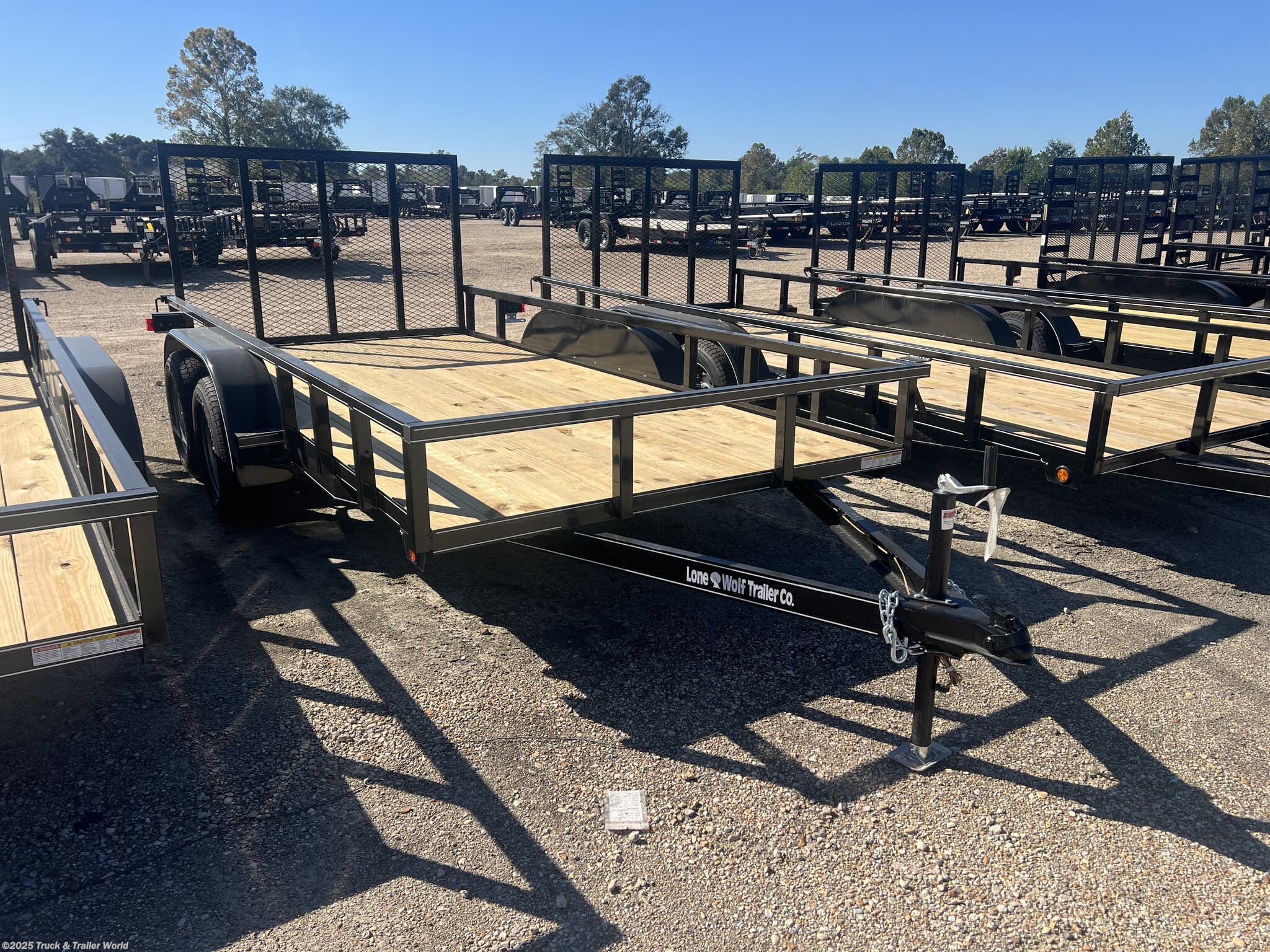 2025 Lone Wolf Trailers 77' x 14' Tandem Axle Utility