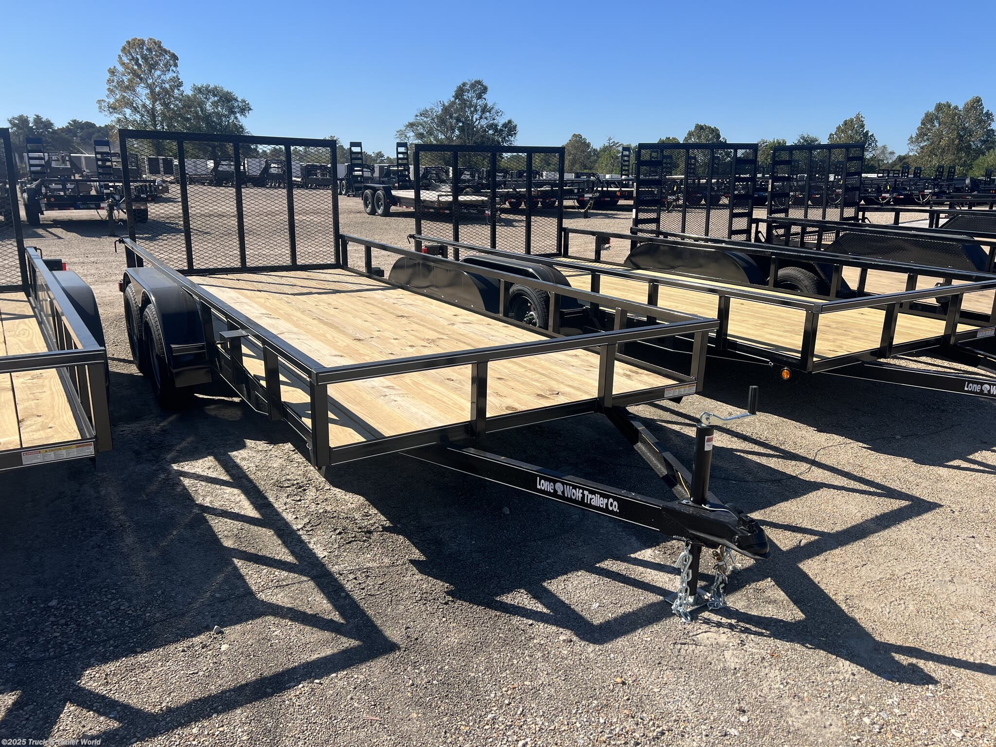 2025 Lone Wolf Trailers 77' x 16' Tandem Axle Utility