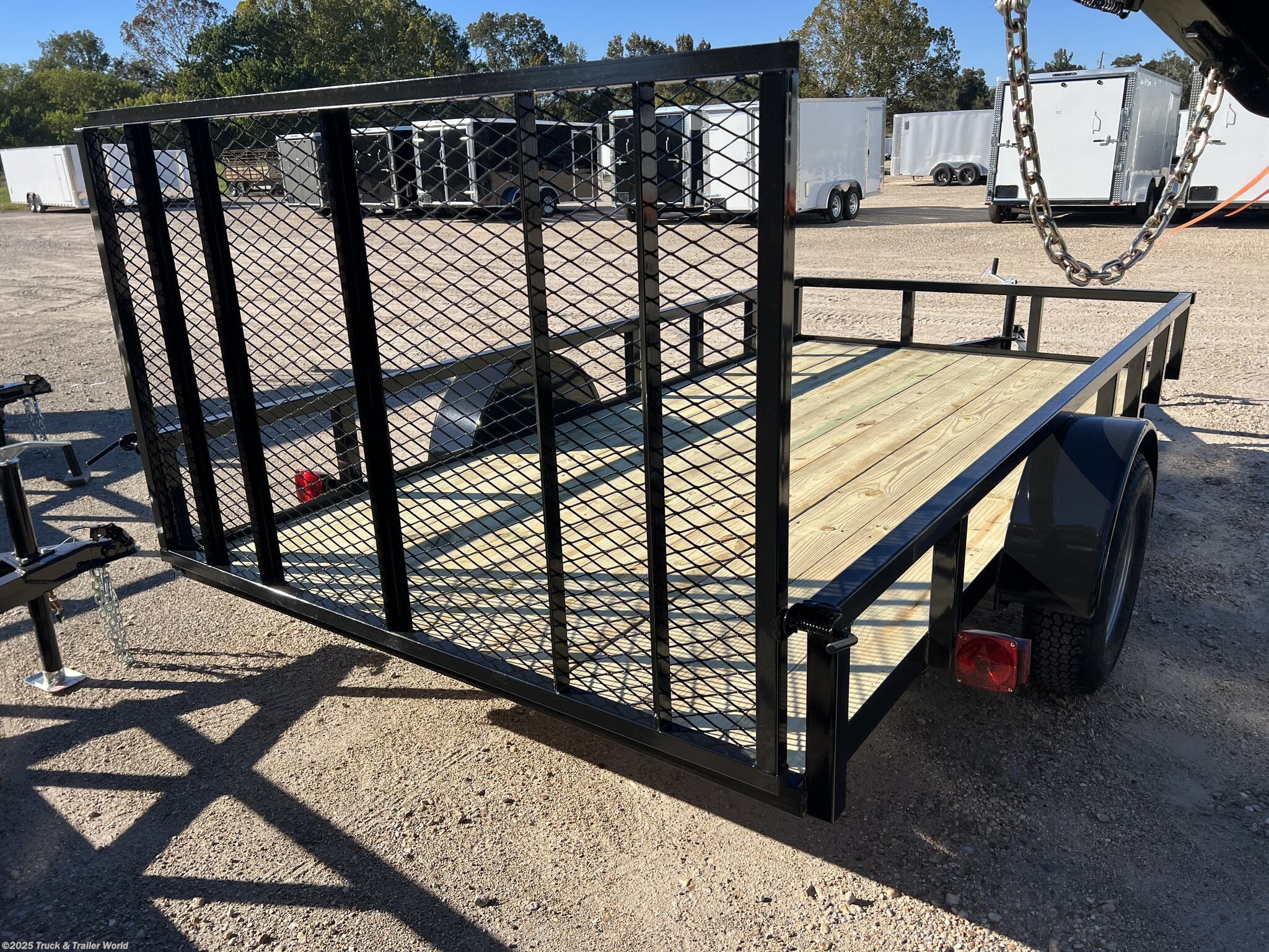 New 2026 Lone Wolf Trailers 6&apos; x 12&apos; Single Axle Utility available in Denham Springs, Louisiana