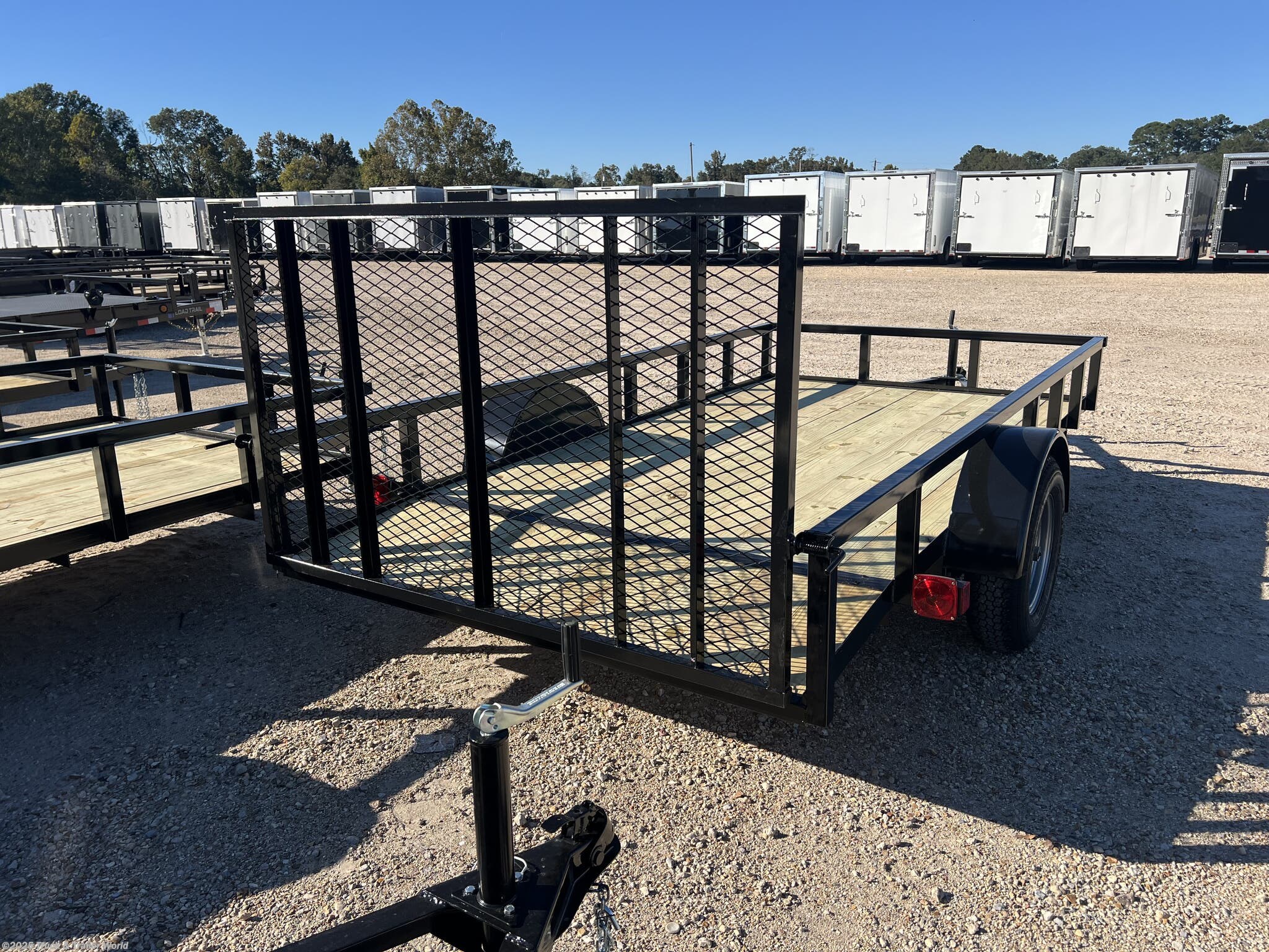 2026 6&apos; x 12&apos; Single Axle Utility by Lone Wolf Trailers from Truck & Trailer World in Denham Springs, Louisiana