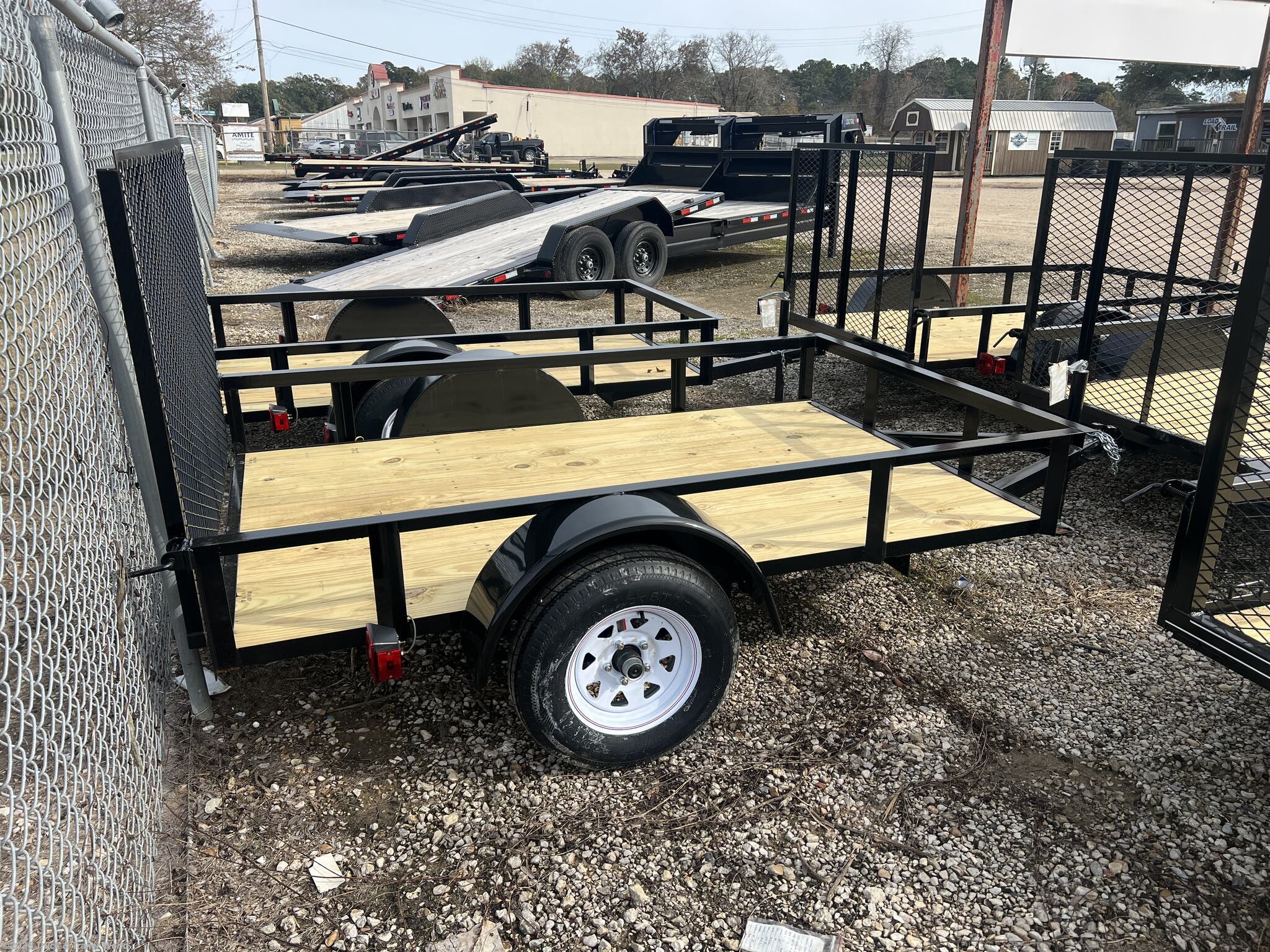 2026 Lone Wolf Trailers 5' x 8' Single Axle Utility - New Utility Trailer for sale by Truck & Trailer World in Denham Springs, Louisiana