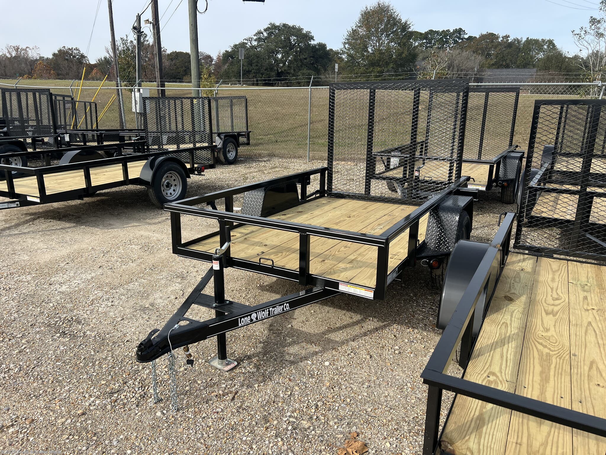 2025 Lone Wolf Trailers 5' x 8' Single Axle Heavy Duty Utility