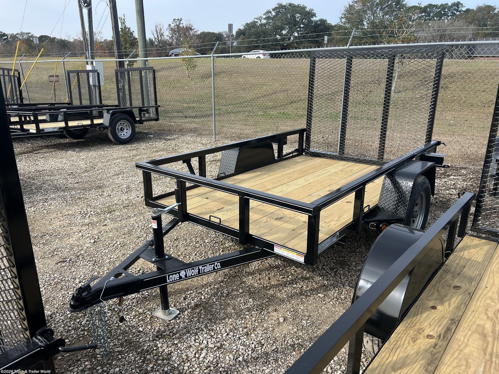 2025 Lone Wolf Trailers 5' x 8' Single Axle Heavy Duty Utility