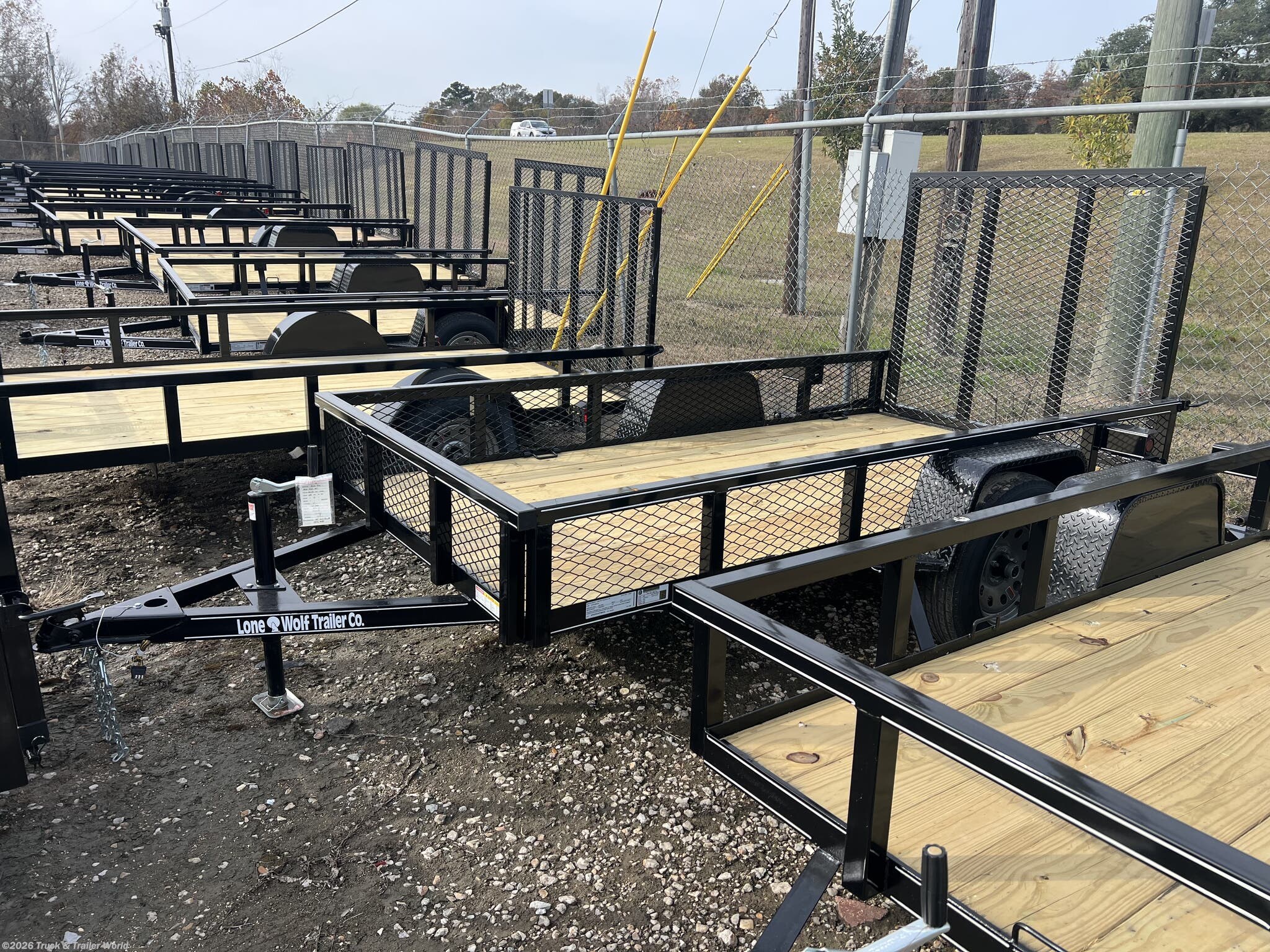 2026 Lone Wolf Trailers 5' x 10' Single Axle Heavy Duty Utility