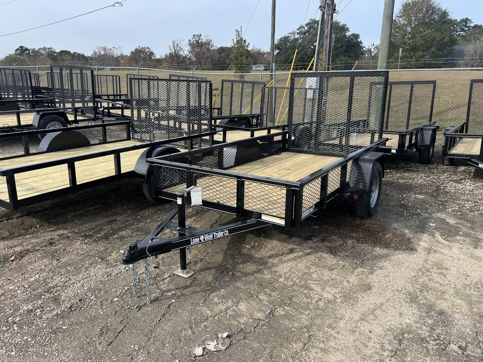 2026 Lone Wolf Trailers 5' x 10' Single Axle Heavy Duty Utility