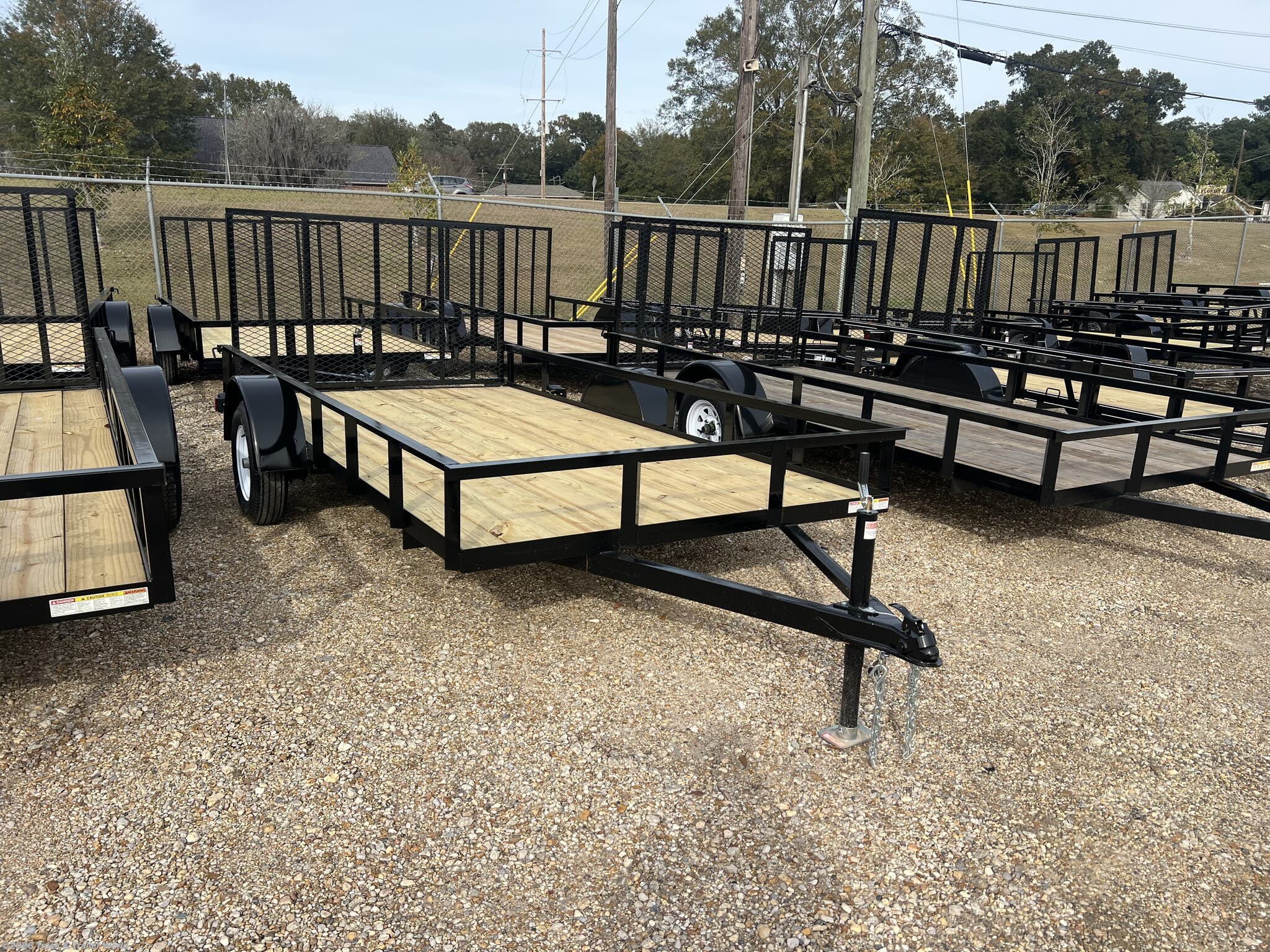2026 Lone Wolf Trailers 6' x 12' Single Axle Utility - New Utility Trailer for sale by Truck & Trailer World in Denham Springs, Louisiana