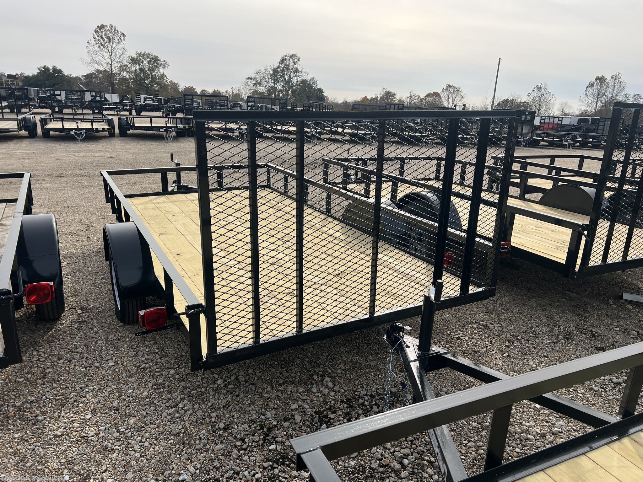 New 2026 Lone Wolf Trailers 6' x 12' Single Axle Utility available in Denham Springs, Louisiana