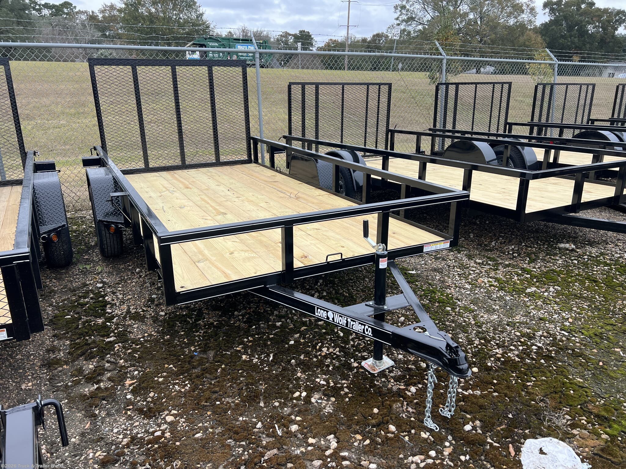 2026 Lone Wolf Trailers 6' x 12' Single Axle Heavy Duty Utility - New Utility Trailer for sale by Truck & Trailer World in Denham Springs, Louisiana
