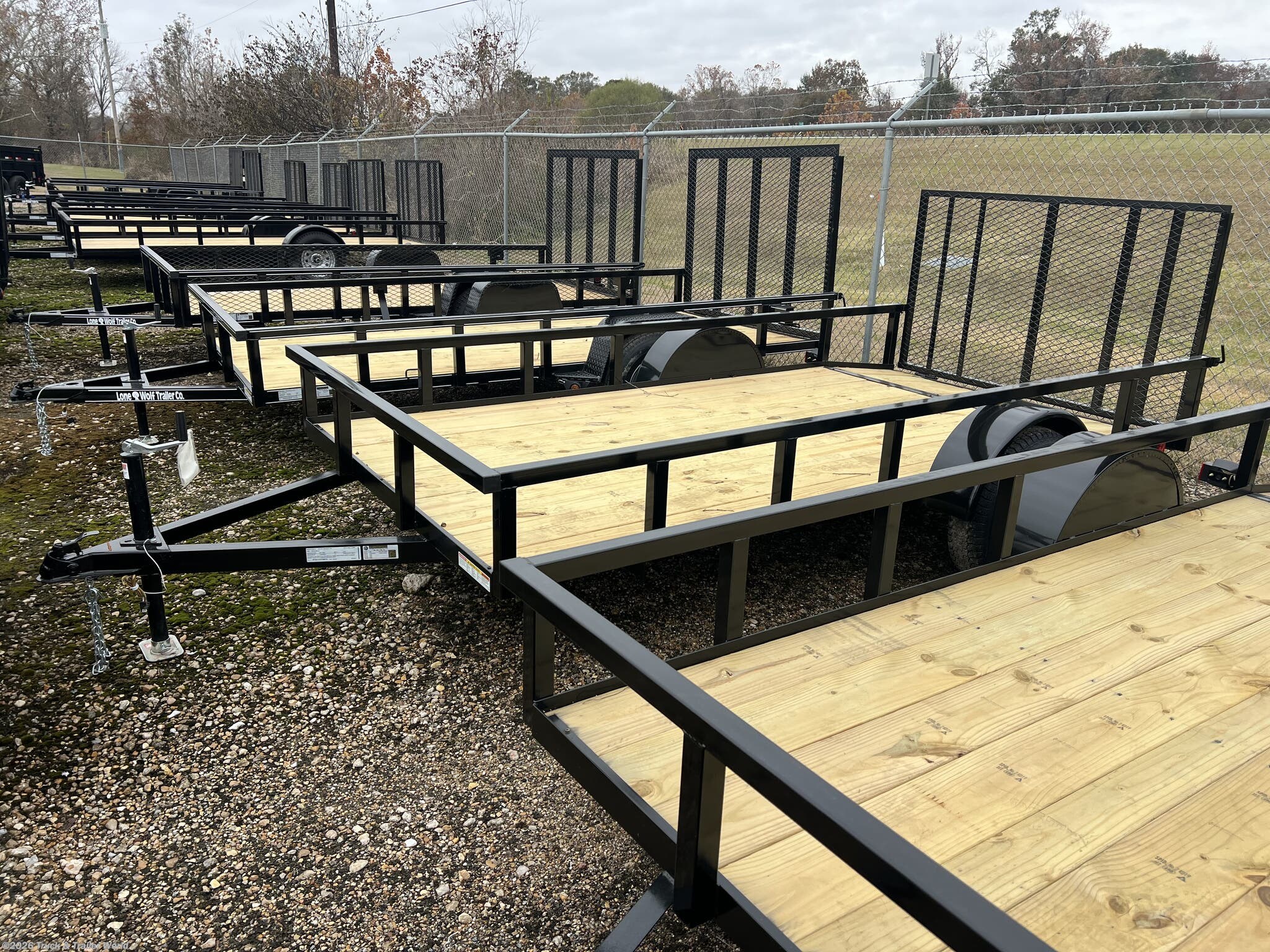 2026 Lone Wolf Trailers 6' x 12' Single Axle Utility