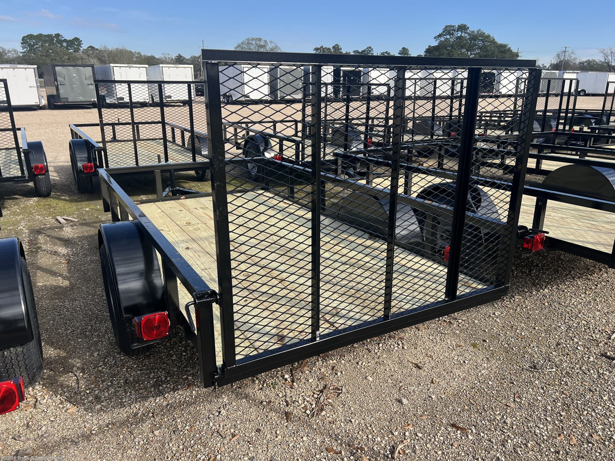 New 2026 Lone Wolf Trailers 5' x 10' Single Axle Utility available in Denham Springs, Louisiana