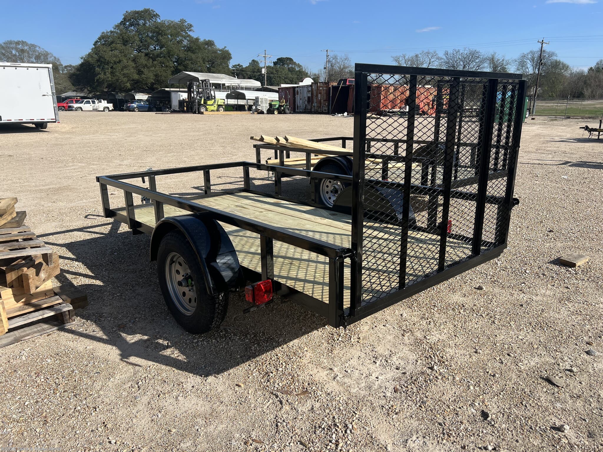 New 2026 Lone Wolf Trailers 5' x 10' Single Axle Utility available in Denham Springs, Louisiana