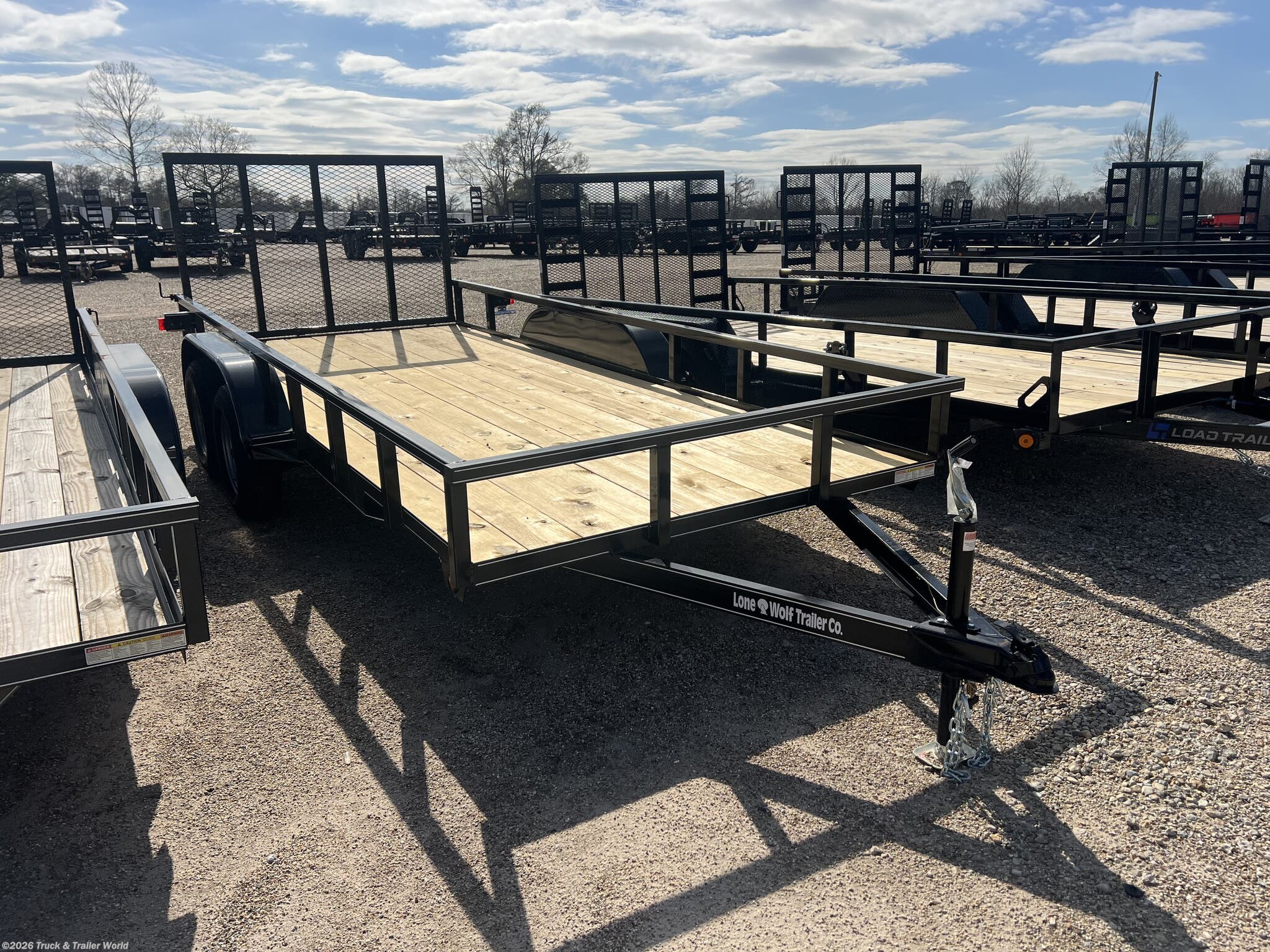 2026 Lone Wolf Trailers 77' x 16' Tandem Axle Utility