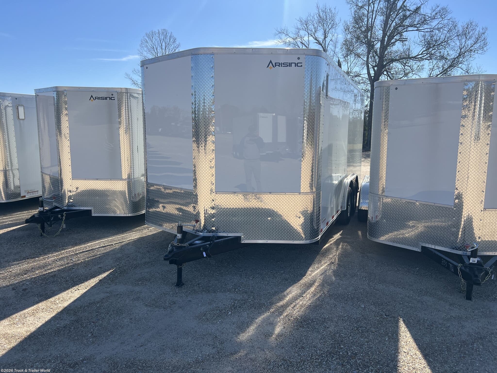 2026 Arising 8.5' x 16' Tandem Axle Enclosed - New Cargo Trailer for sale by Truck & Trailer World in Denham Springs, Louisiana